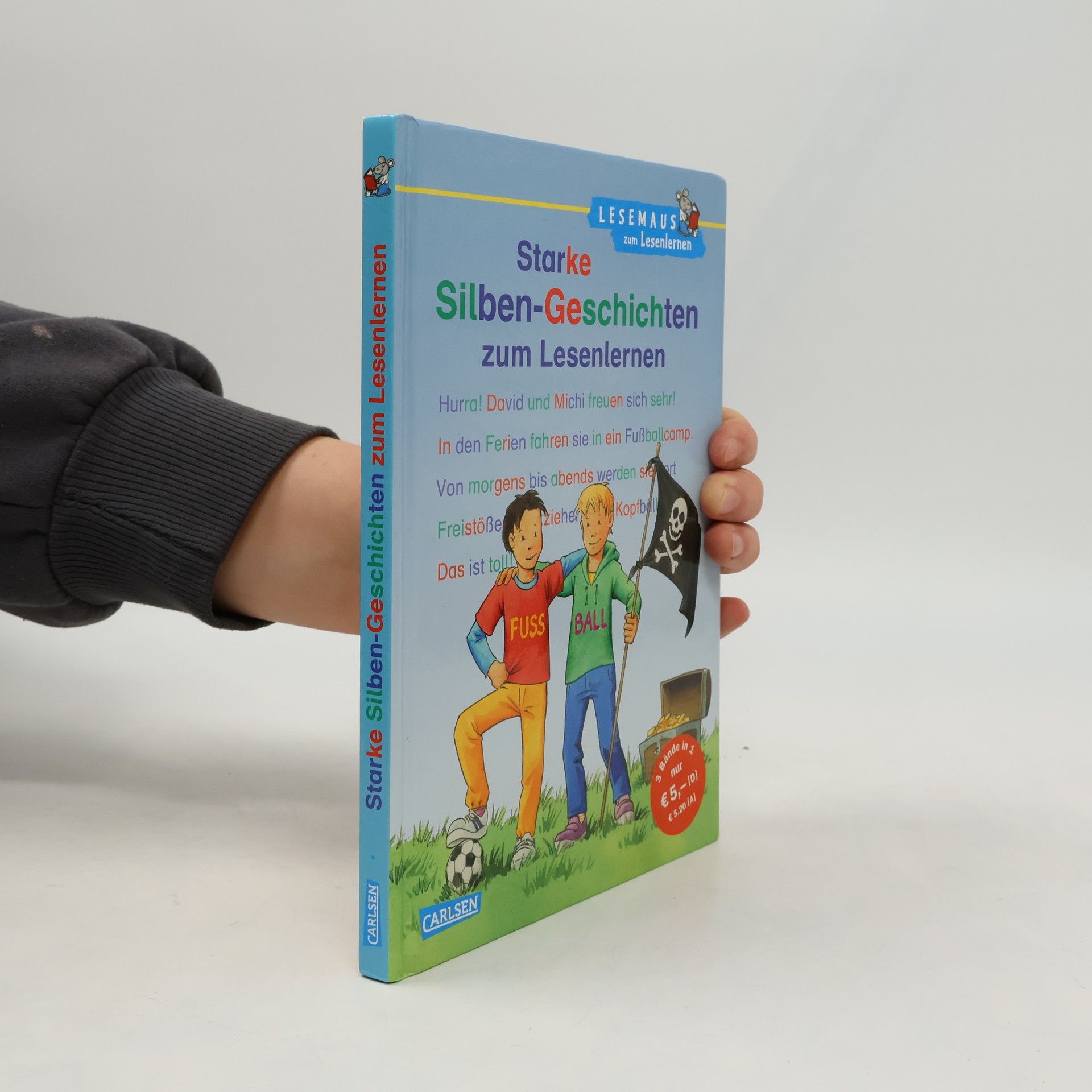 Kolektív autorov Starke Silben-Geschichten zum Lesenlernen