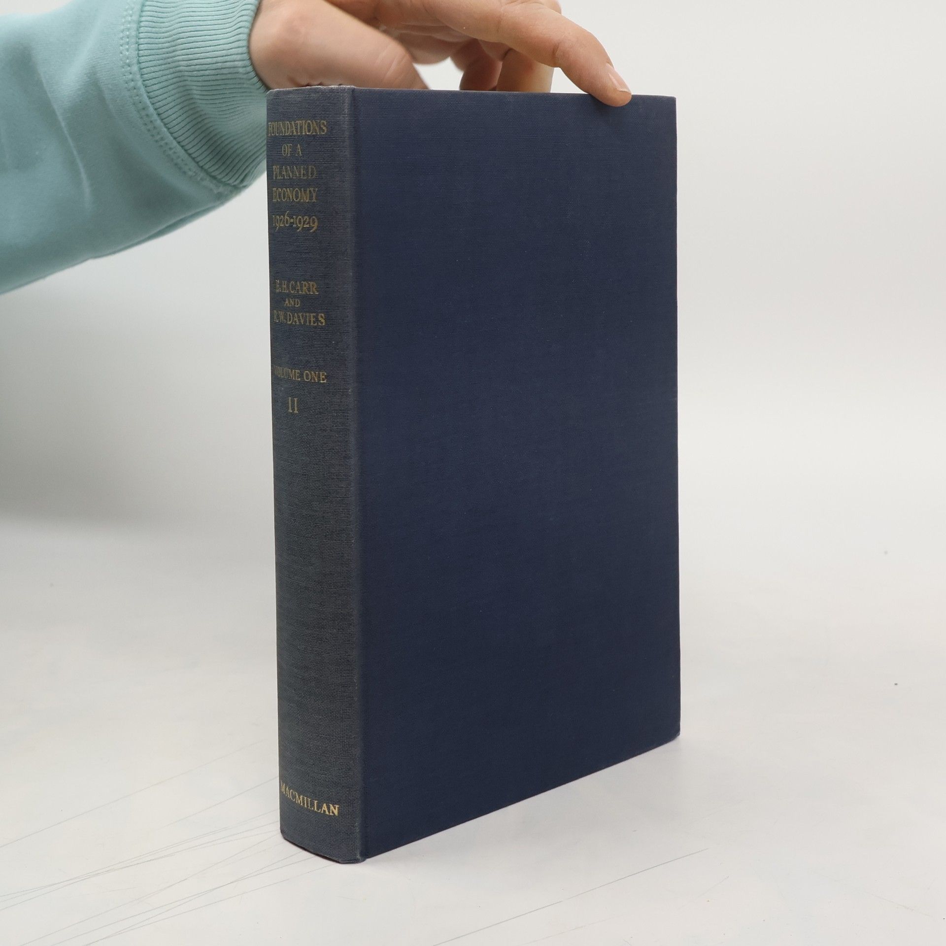 Edward Hallett Carr Foundations of a Planned Economy 1926-1929