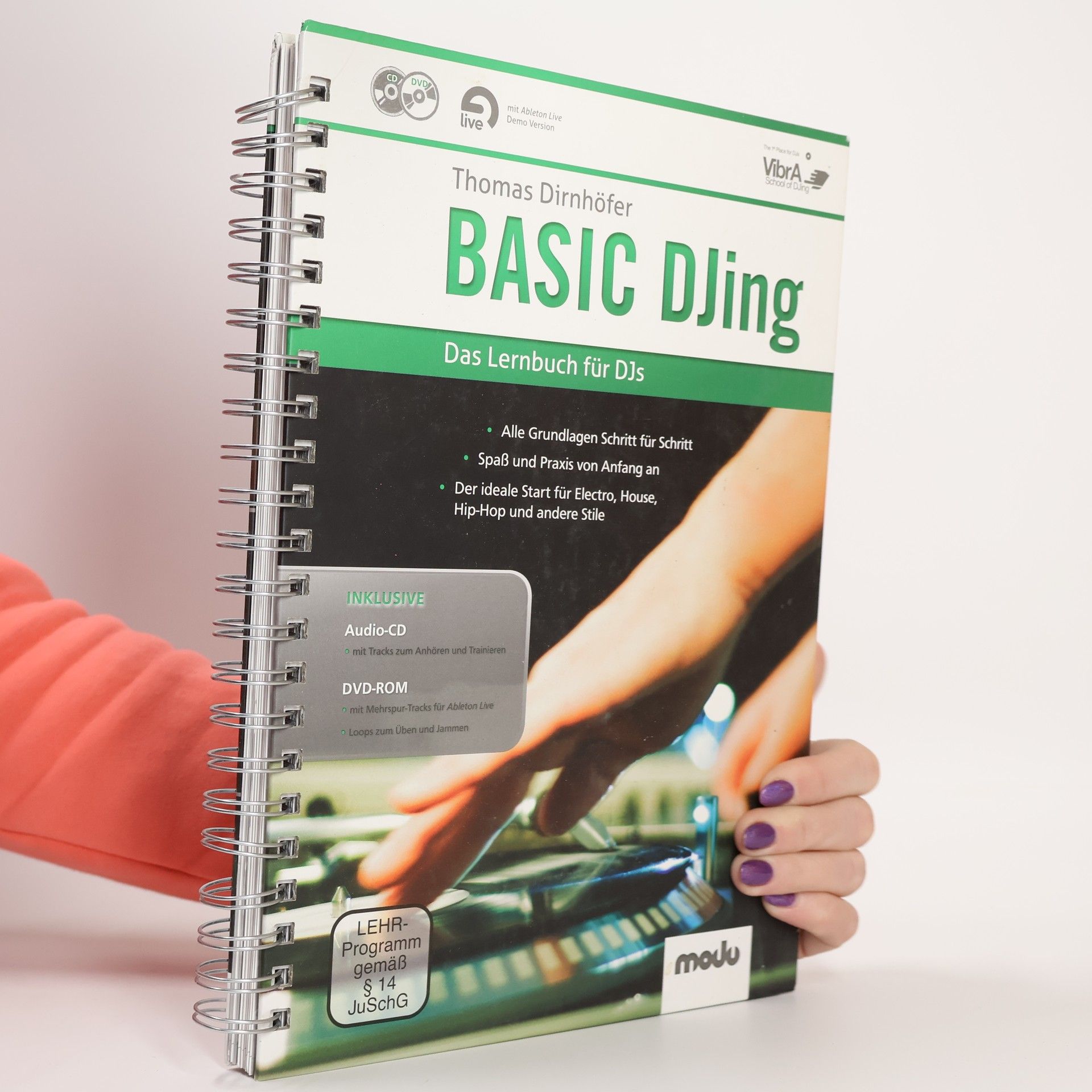 Thomas Dirnhöfer Basic DJing, m. Audio-CD + DVD-ROM