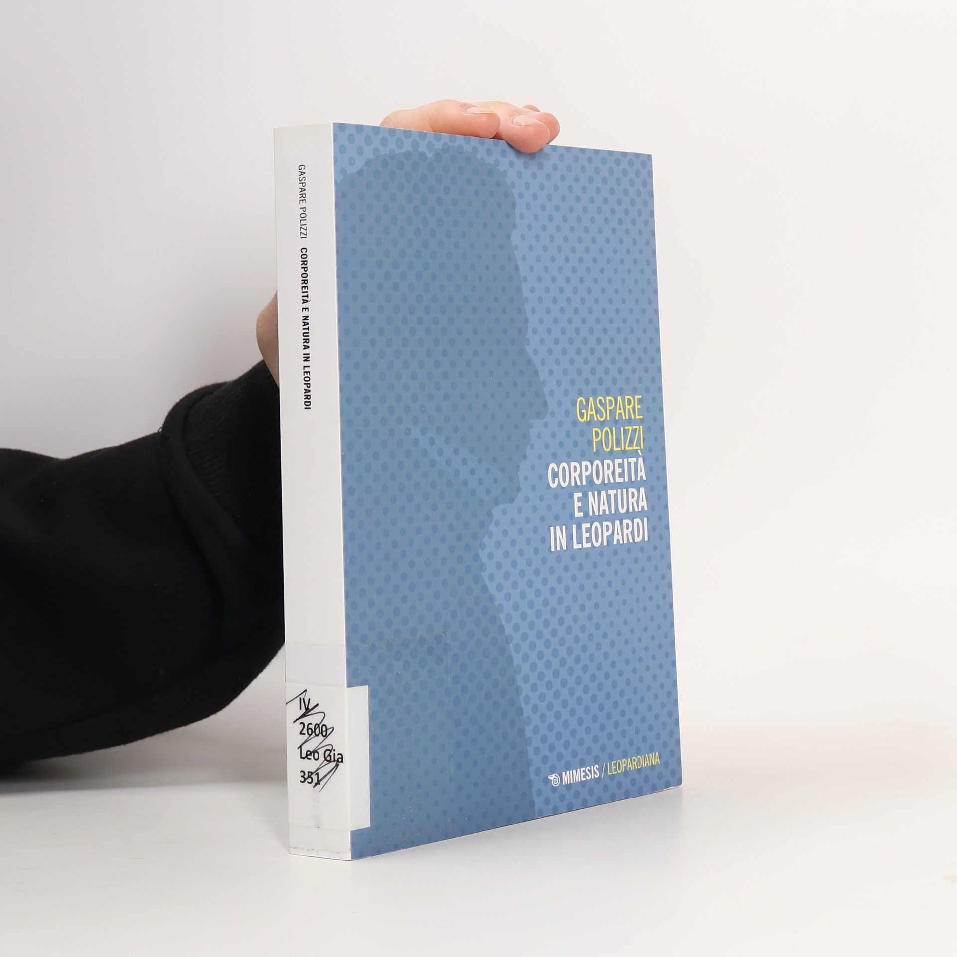 Gaspare Polizzi Corporeità e natura in Leopardi