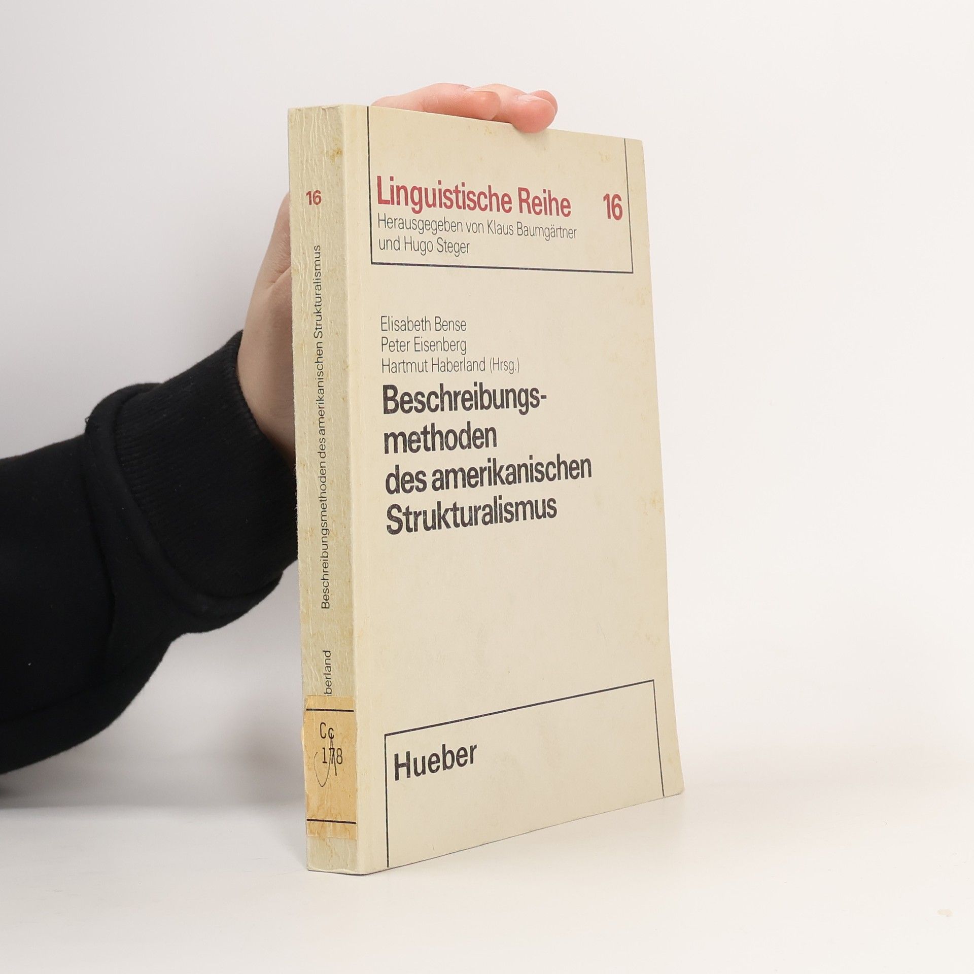 Beschreibungsmethoden des amerikanischen Strukturalismus