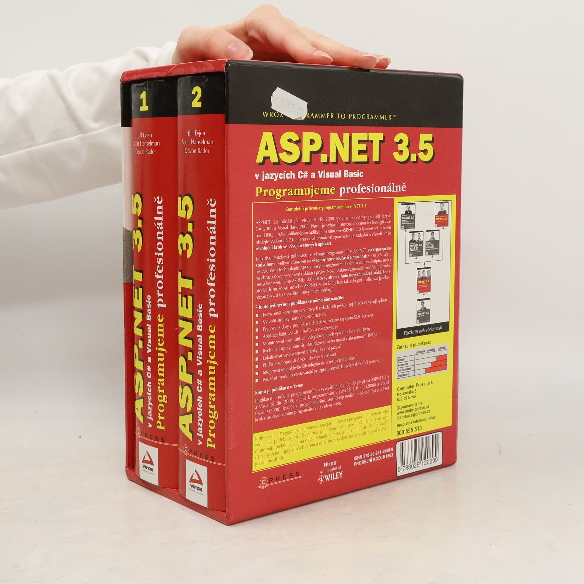 ASP.NET 3.5 v jazycích C# a Visual Basic: Programujeme profesionálně (originální balení)