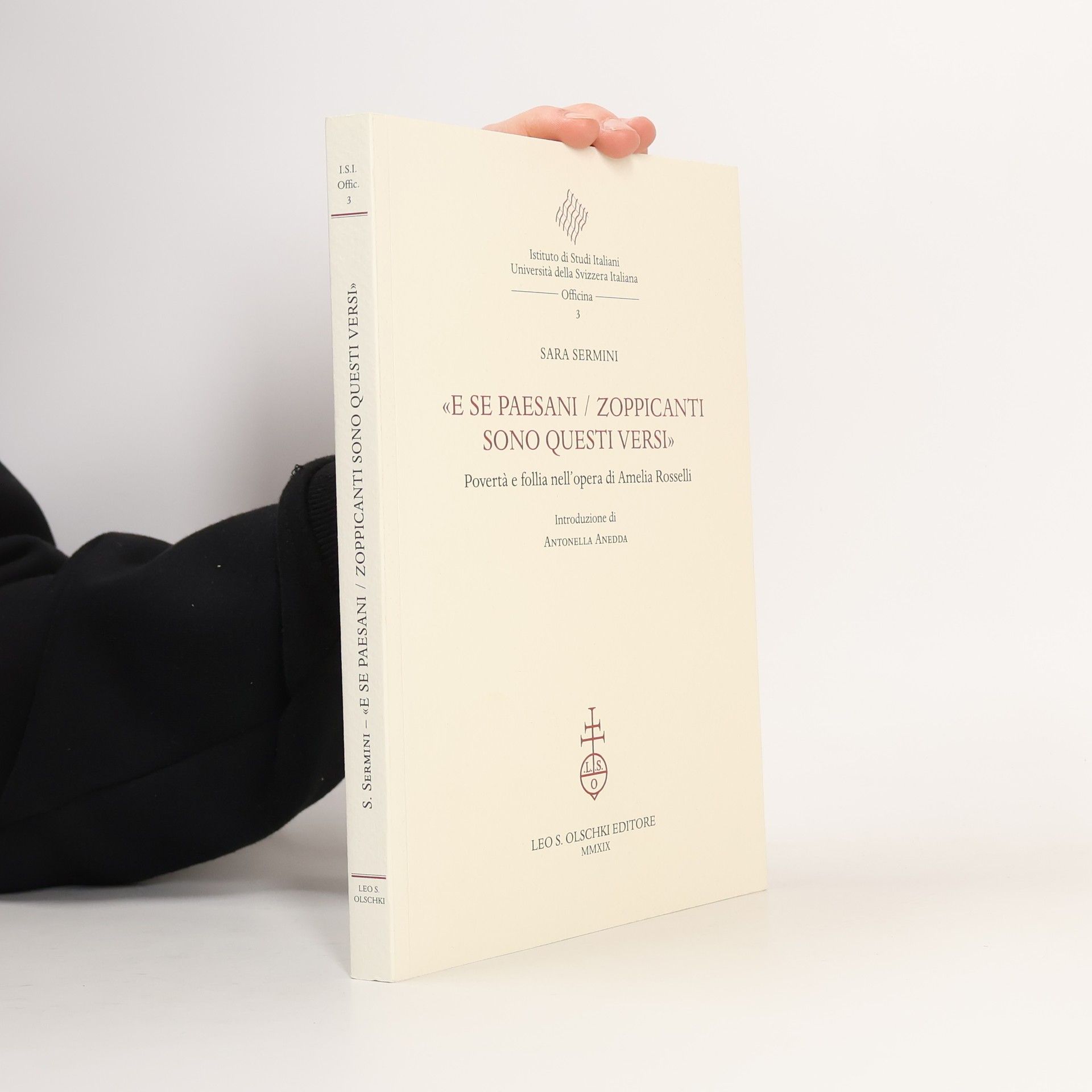 Sara Sermini E se paesani / zoppicanti sono questi versi