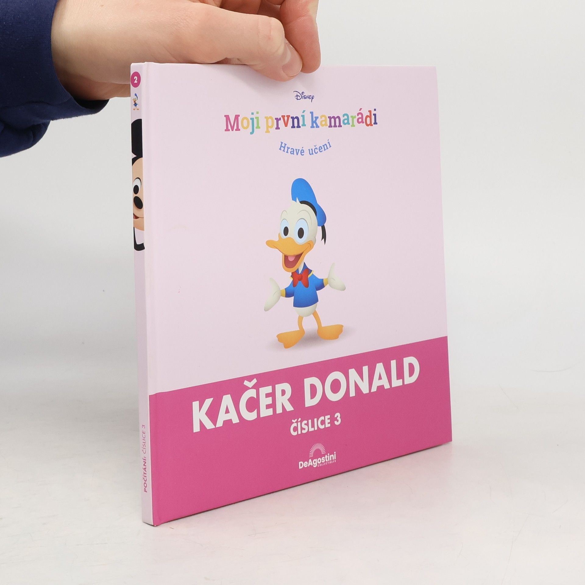 Walt Disney Moji první kamarádi. Kačer Donals. Číslice 3