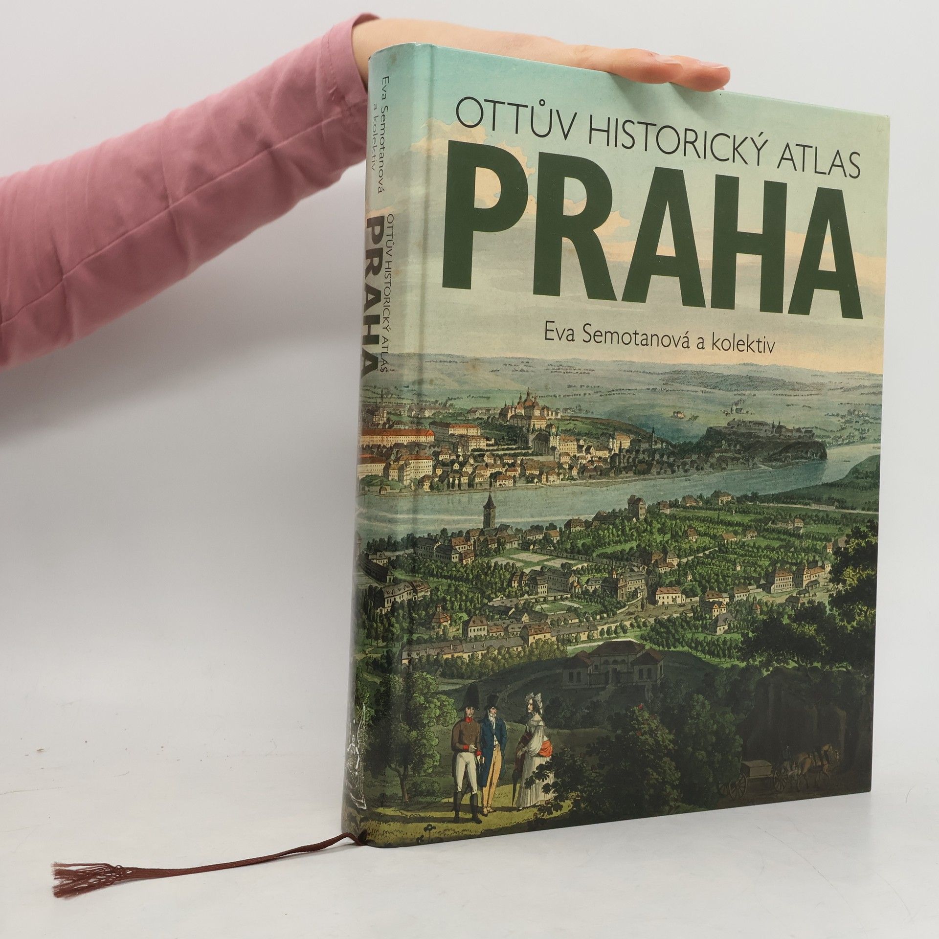 Eva Semotanová Ottův historický atlas. Praha