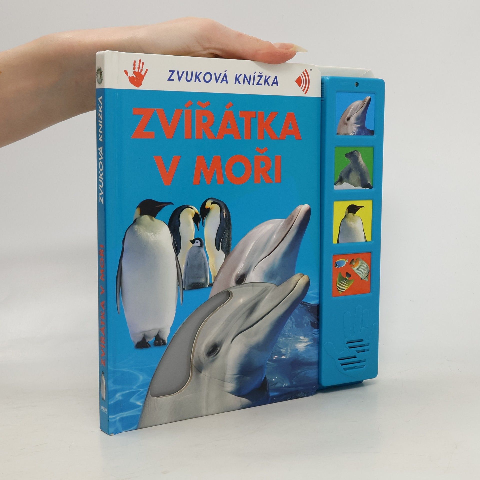 Tomáš Kapic Zvířátka v moři (zvuková knížka)