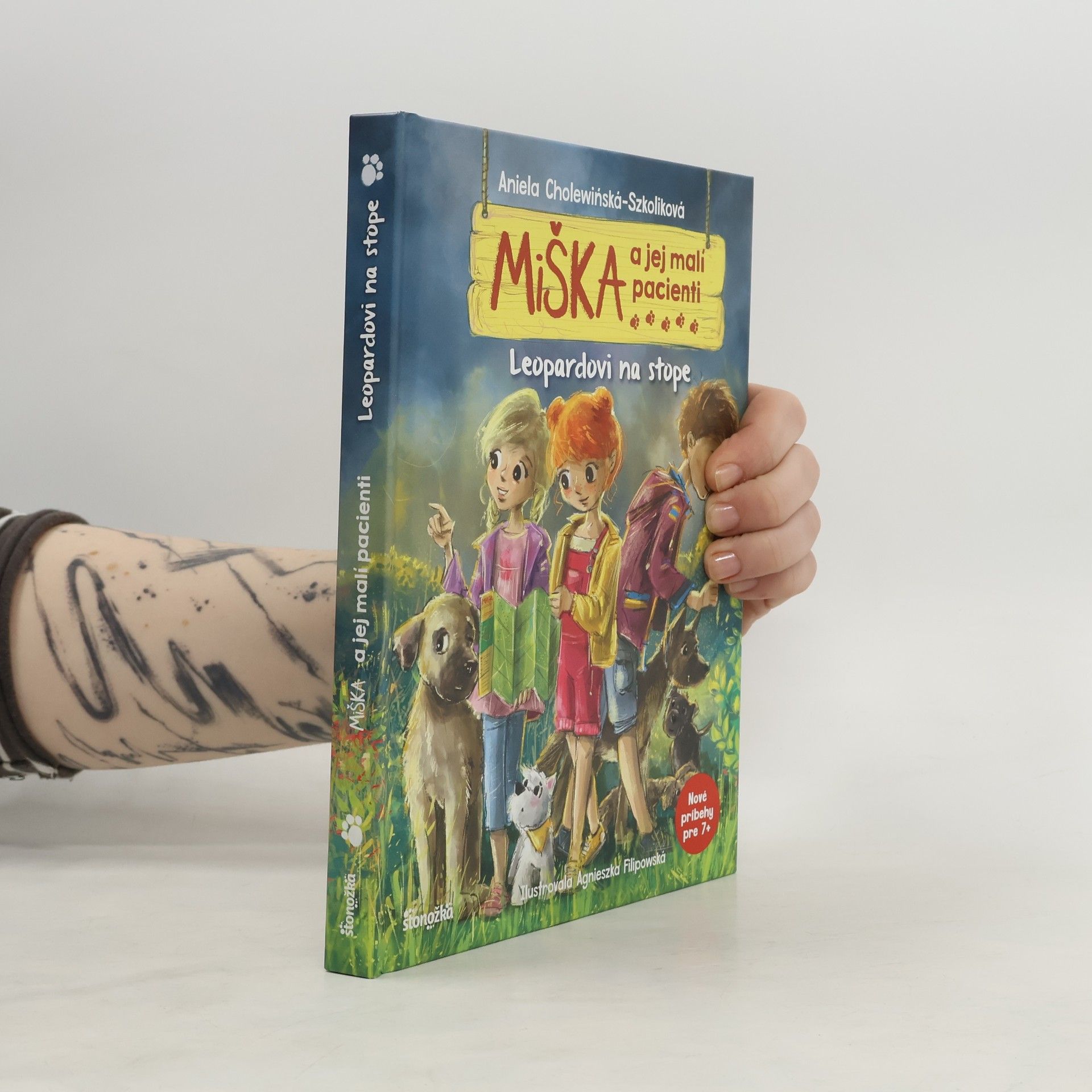 Miška a jej mali pacienti: Leopardovi na stope