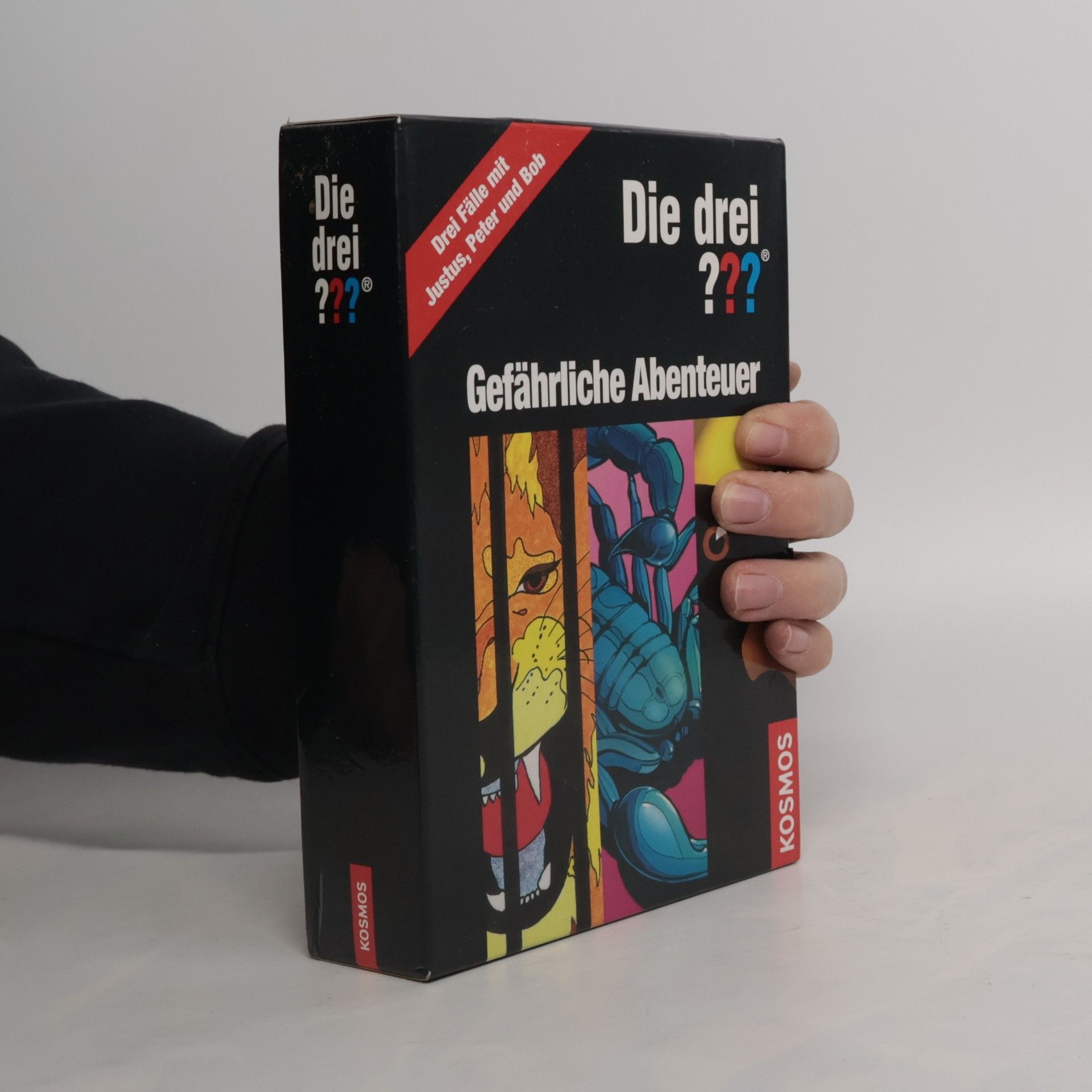 Boris Pfeiffer Die drei ??? Gefährliche Abenteuer (Der schwarze Skorpion, Die Spur des Raben, und der rasende Lowe)