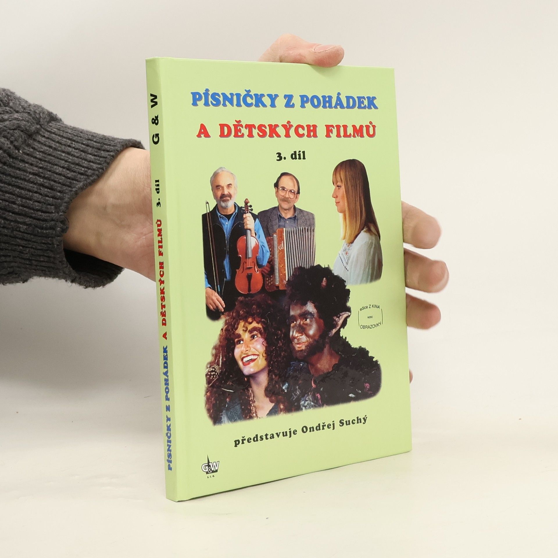 Ondřej Suchý Edice z kina nebo obrazovky - 3: Písničky z pohádek a dětských filmů