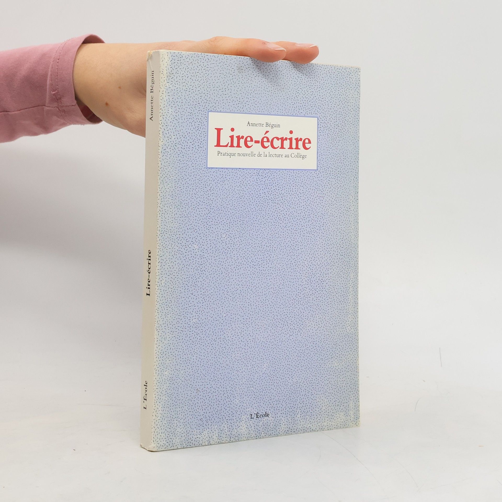 Annette Béguin Lire-écrire