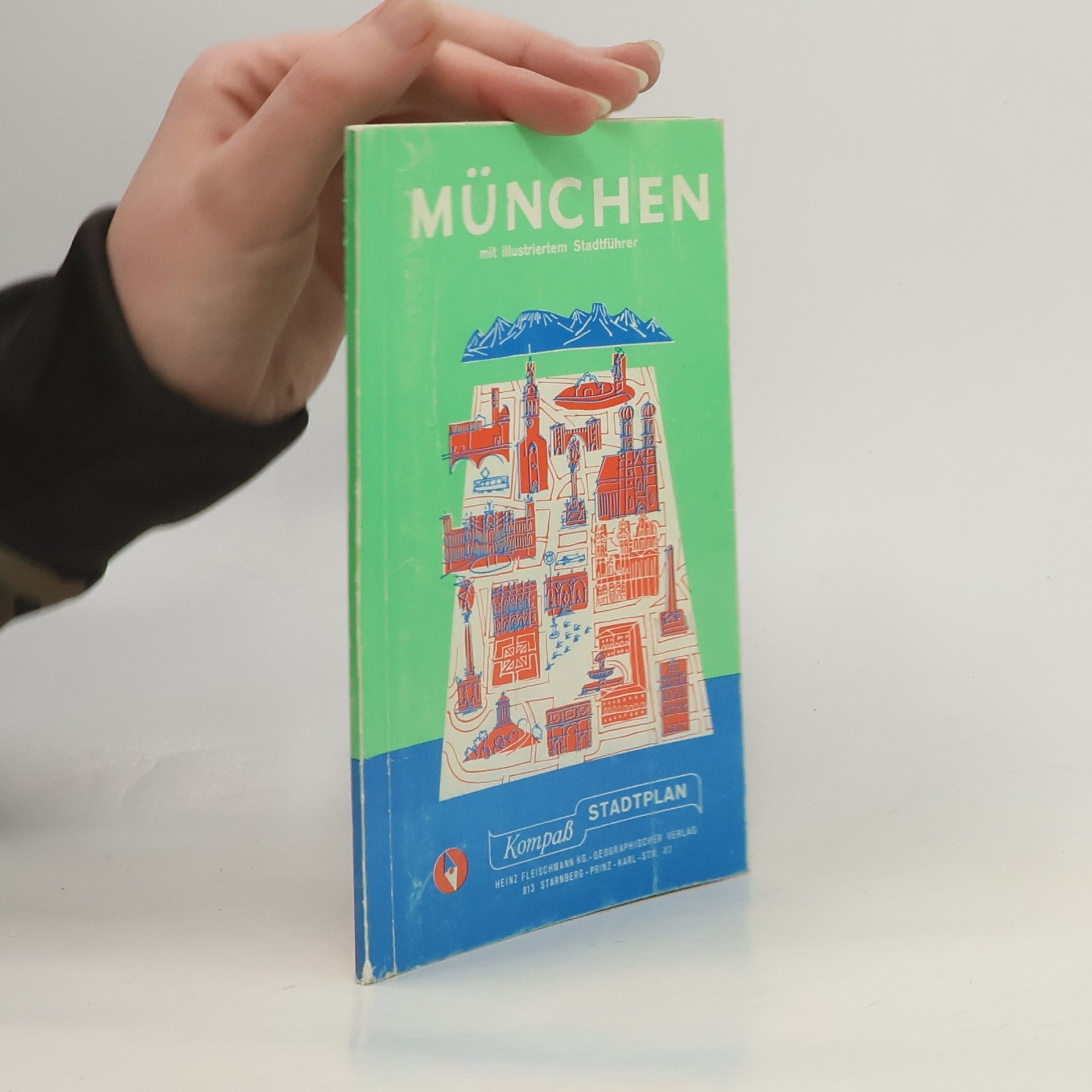 Collectif d'auteurs München Kompaß Stadtplan