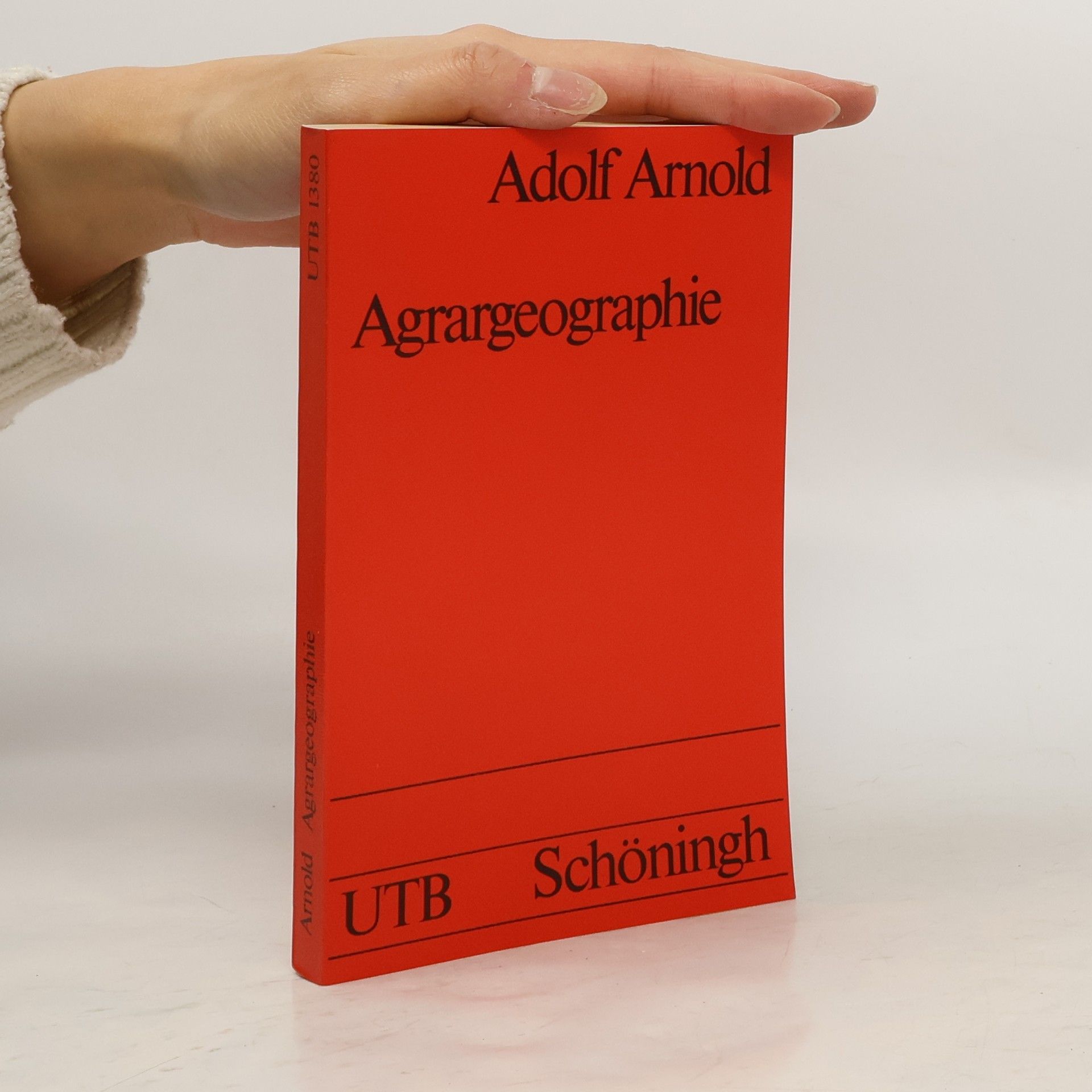 Adolf Arnold Agrargeographie