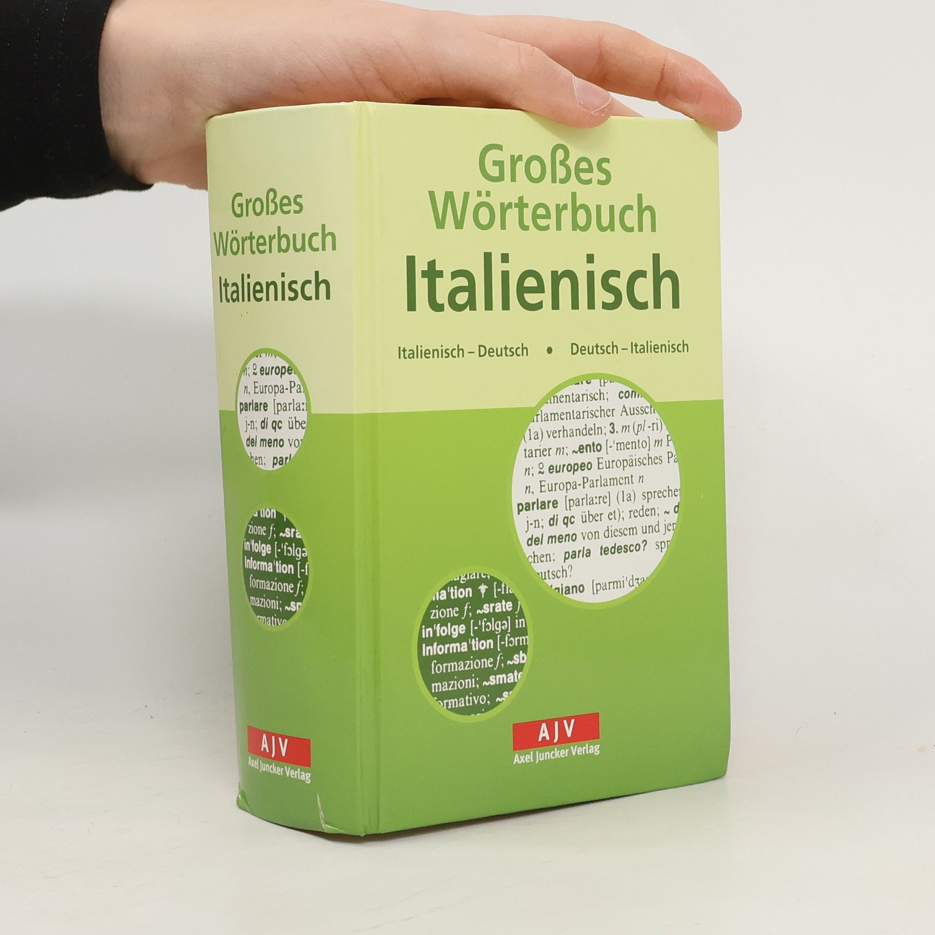 Collectif d'auteurs Großes Wörterbuch Italienisch