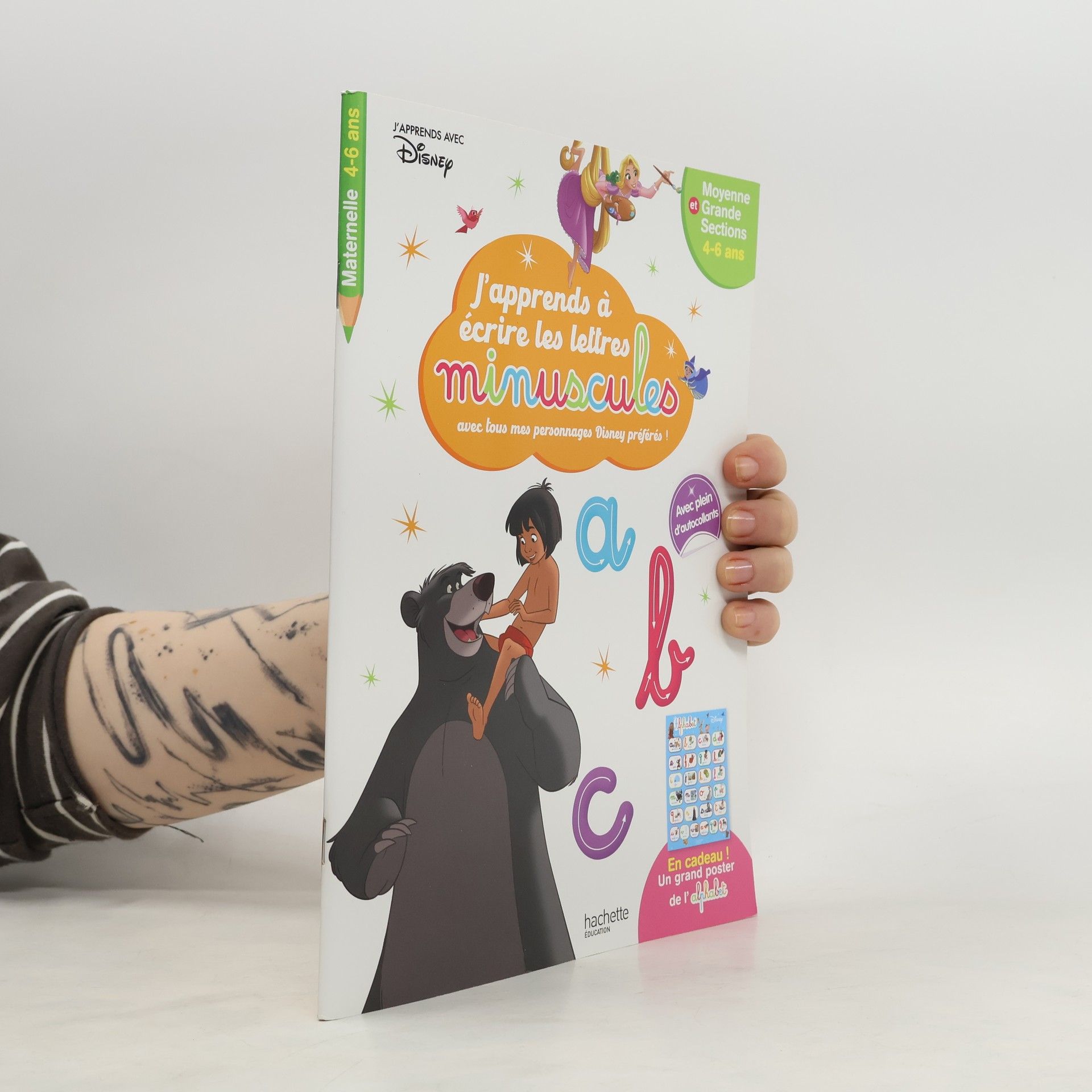 Walt Disney J'apprends avec Disney: J'apprends à écrire les lettres minuscules avec tous mes personnages Disney préférés