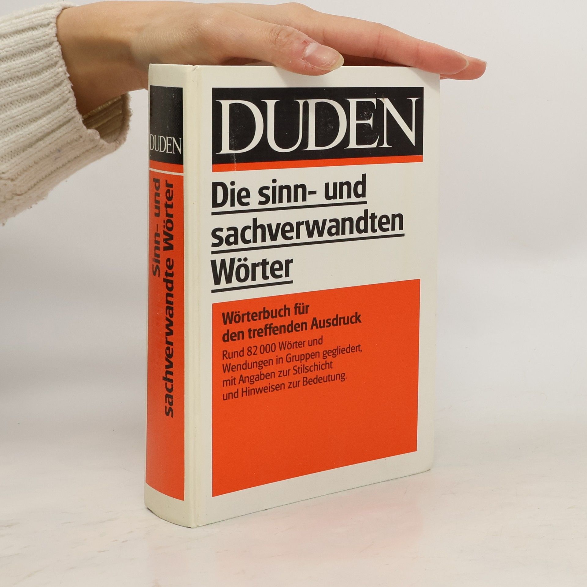 AA.VV. Duden. Die sinn- und sachverwandten Wörter