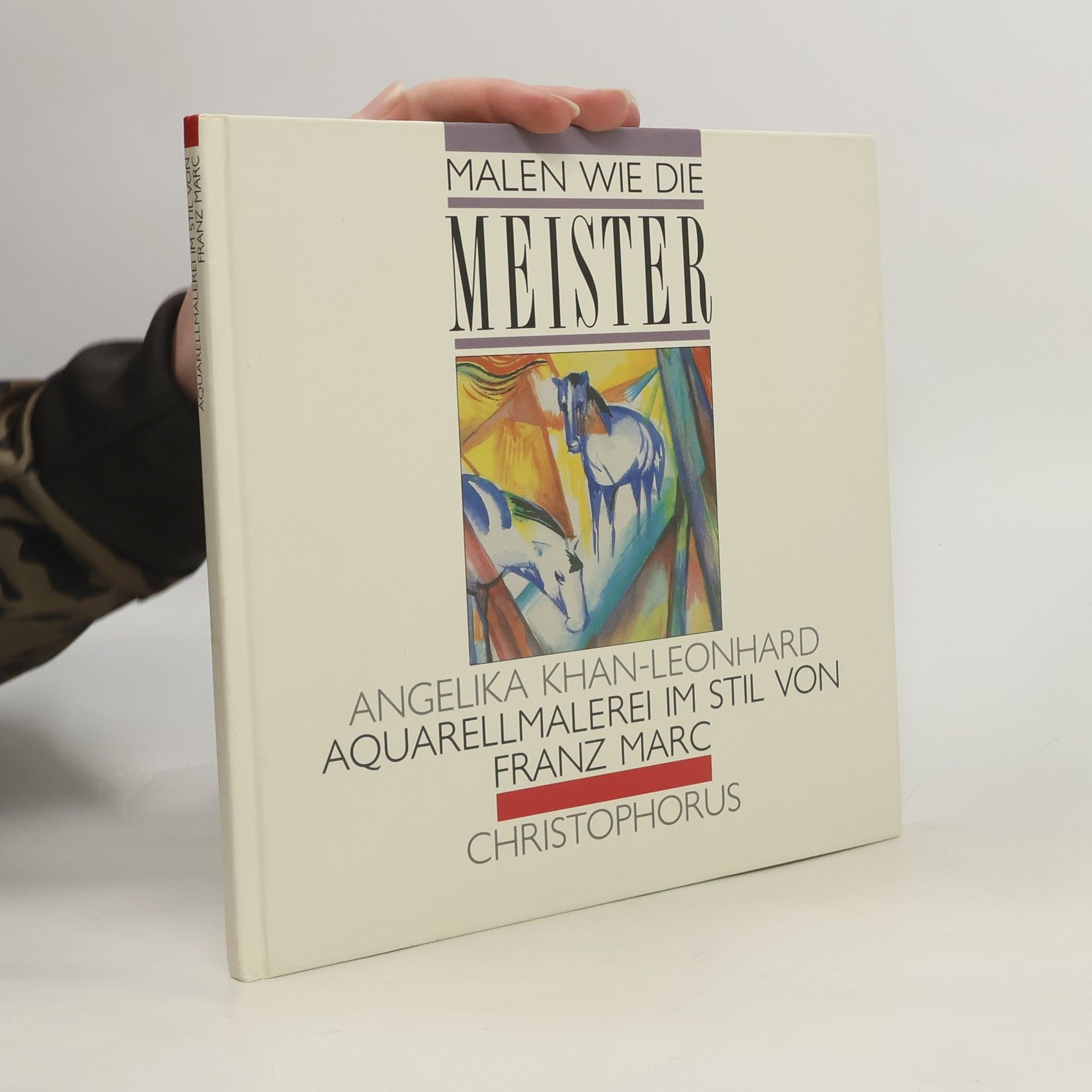 Aquarellmalerei im Stil von Franz Marc