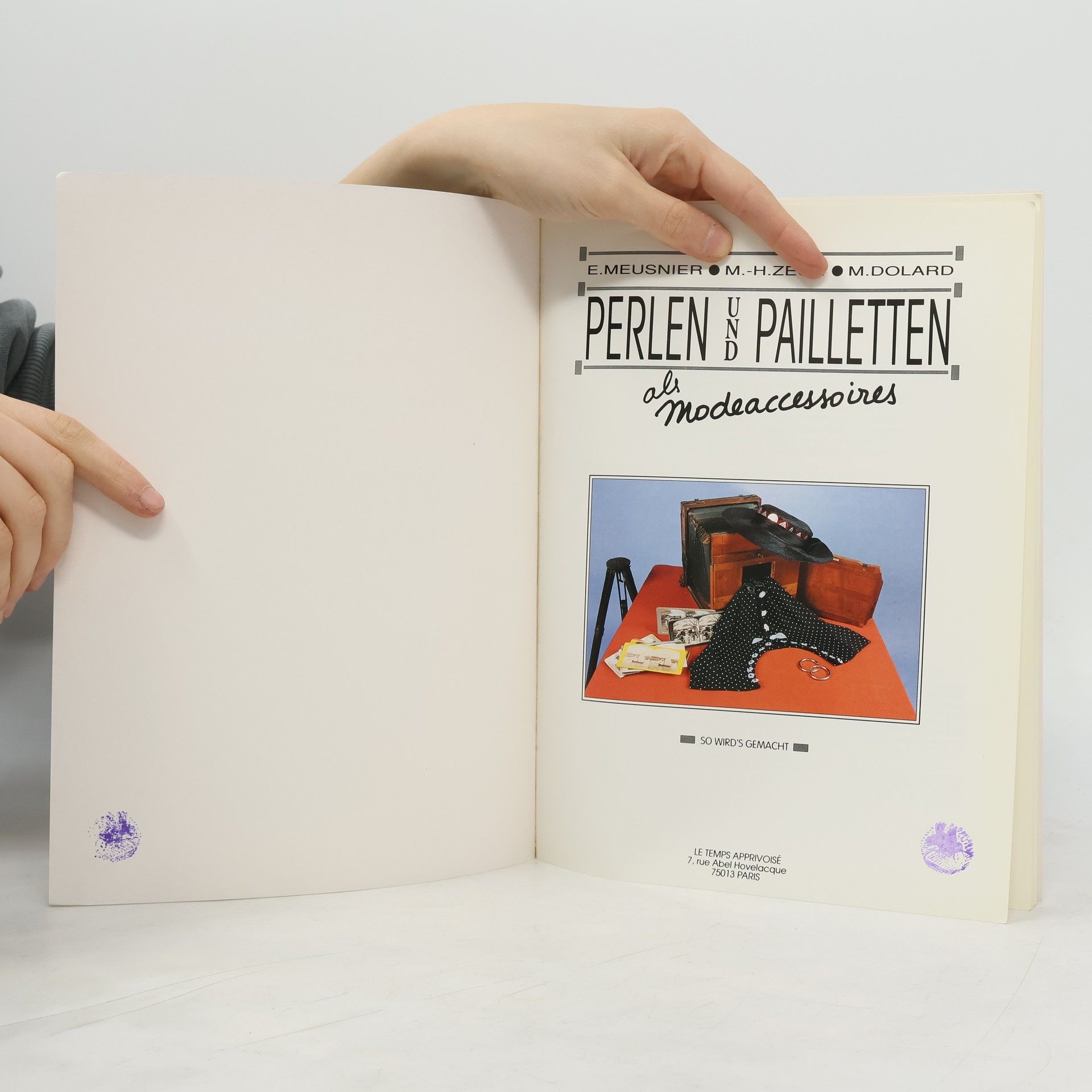 E. Meusnier So wird's gemacht: Perlen und Pailletten