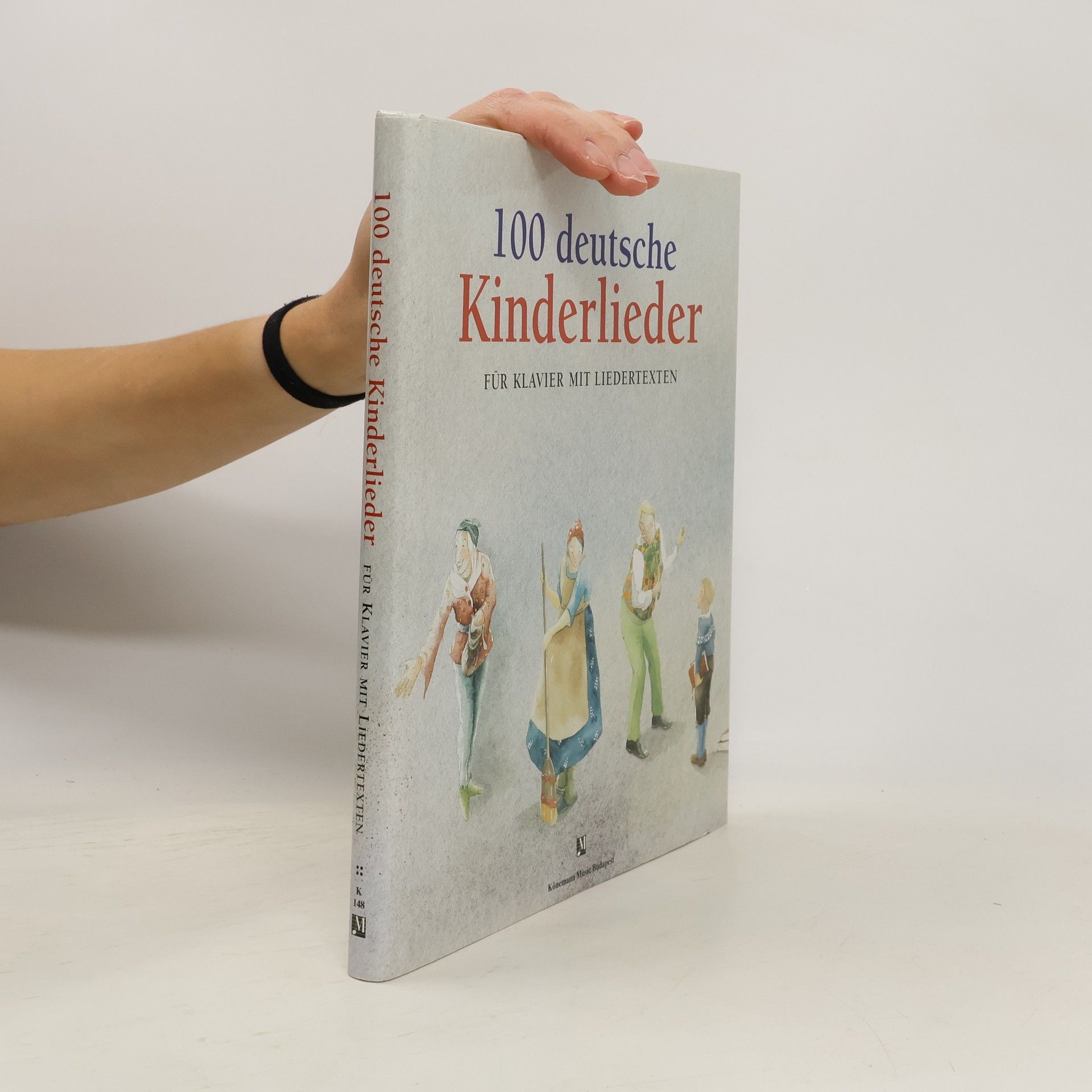 Kolektív autorov 100 Deutsche Kinderlieder für Klavier mit Liedertexten