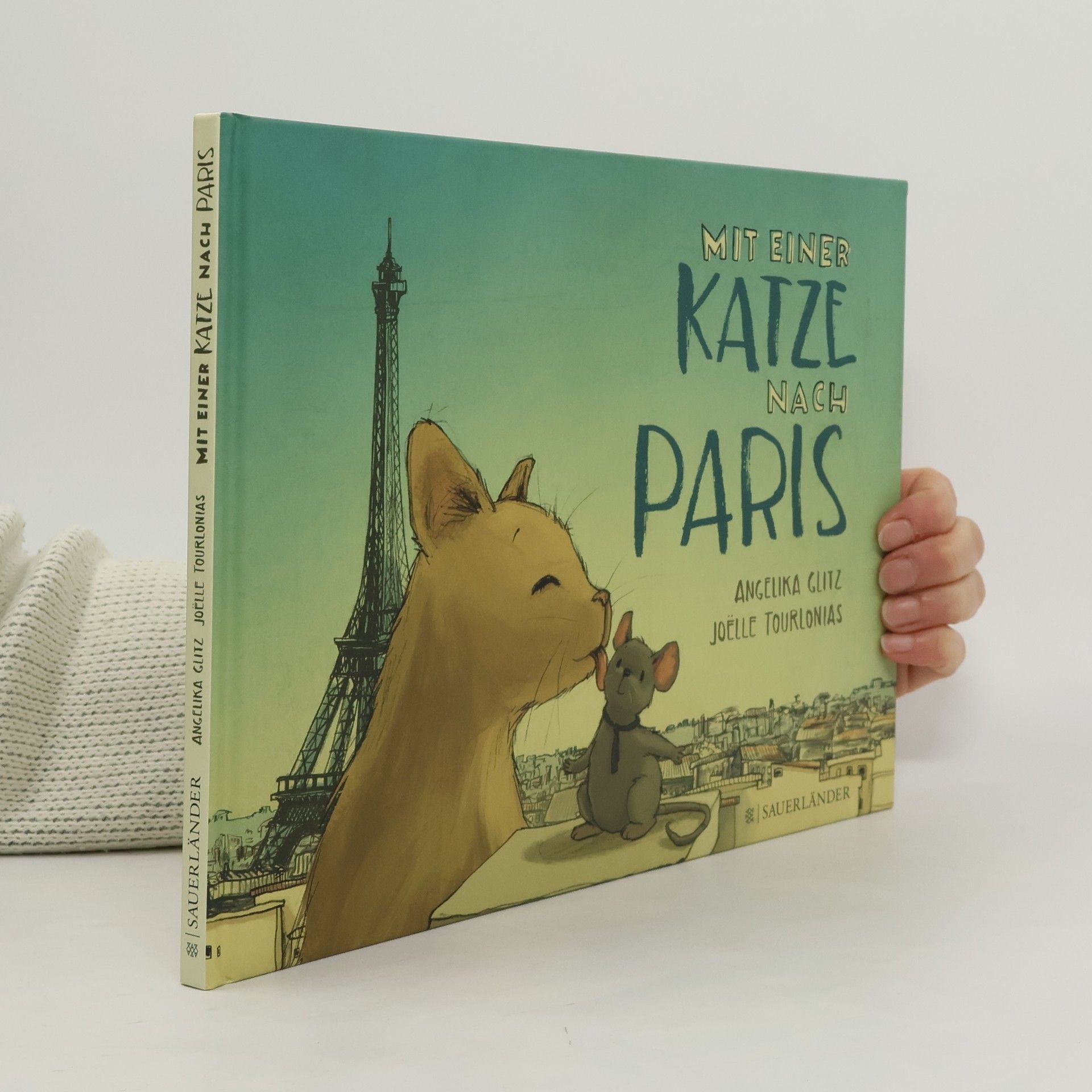 Mit einer Katze nach Paris