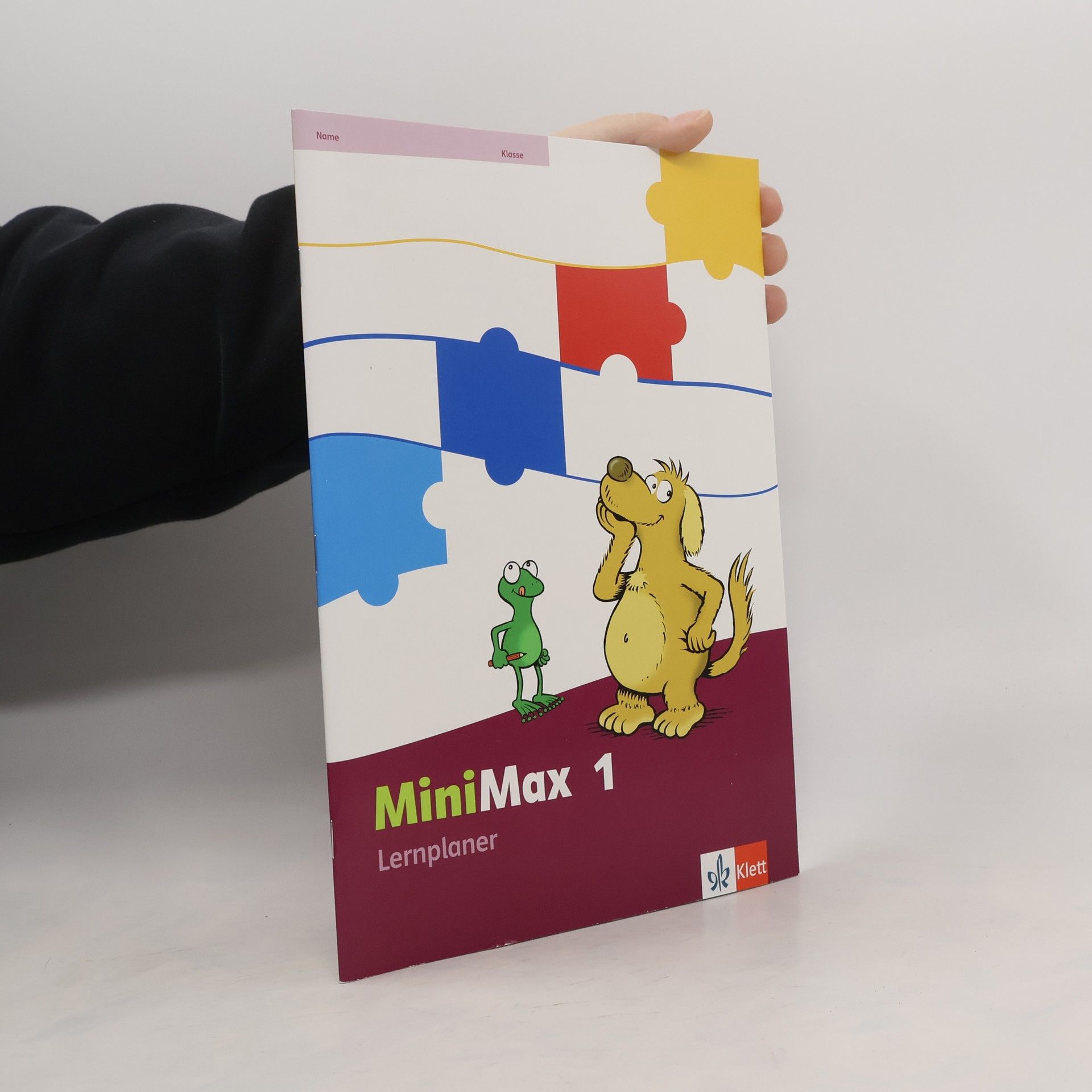 Kolektív autorov MiniMax. Lernplaner mit 32 Teste-dich-selbst-Seiten. 1. Schuljahr