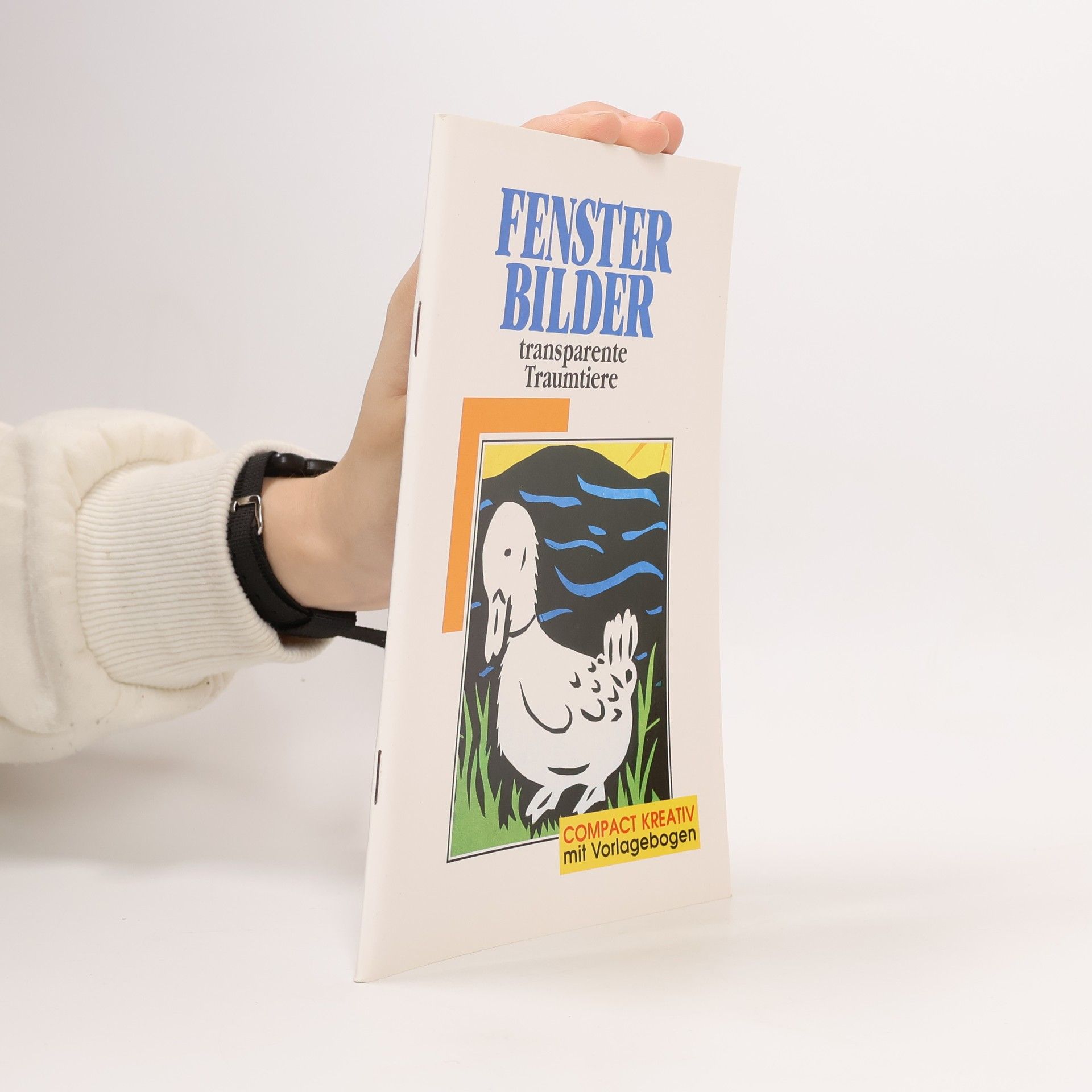 Gabi Heimann Compact Kreativ: Fensterbilder - transparente Traumtiere ; mit Vorlagebogen