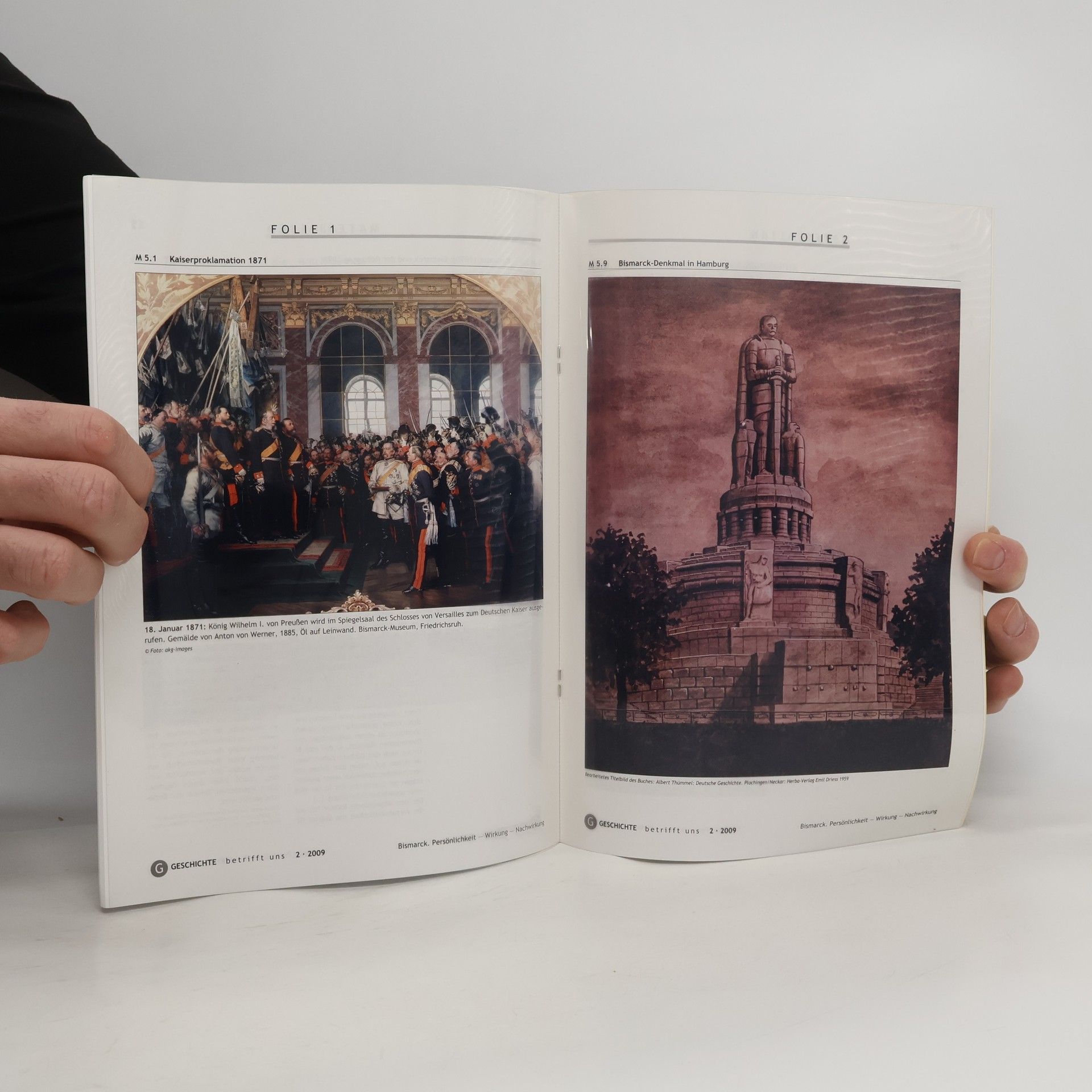 Collectif d'auteurs Geschichte betrifft uns Bismarck
