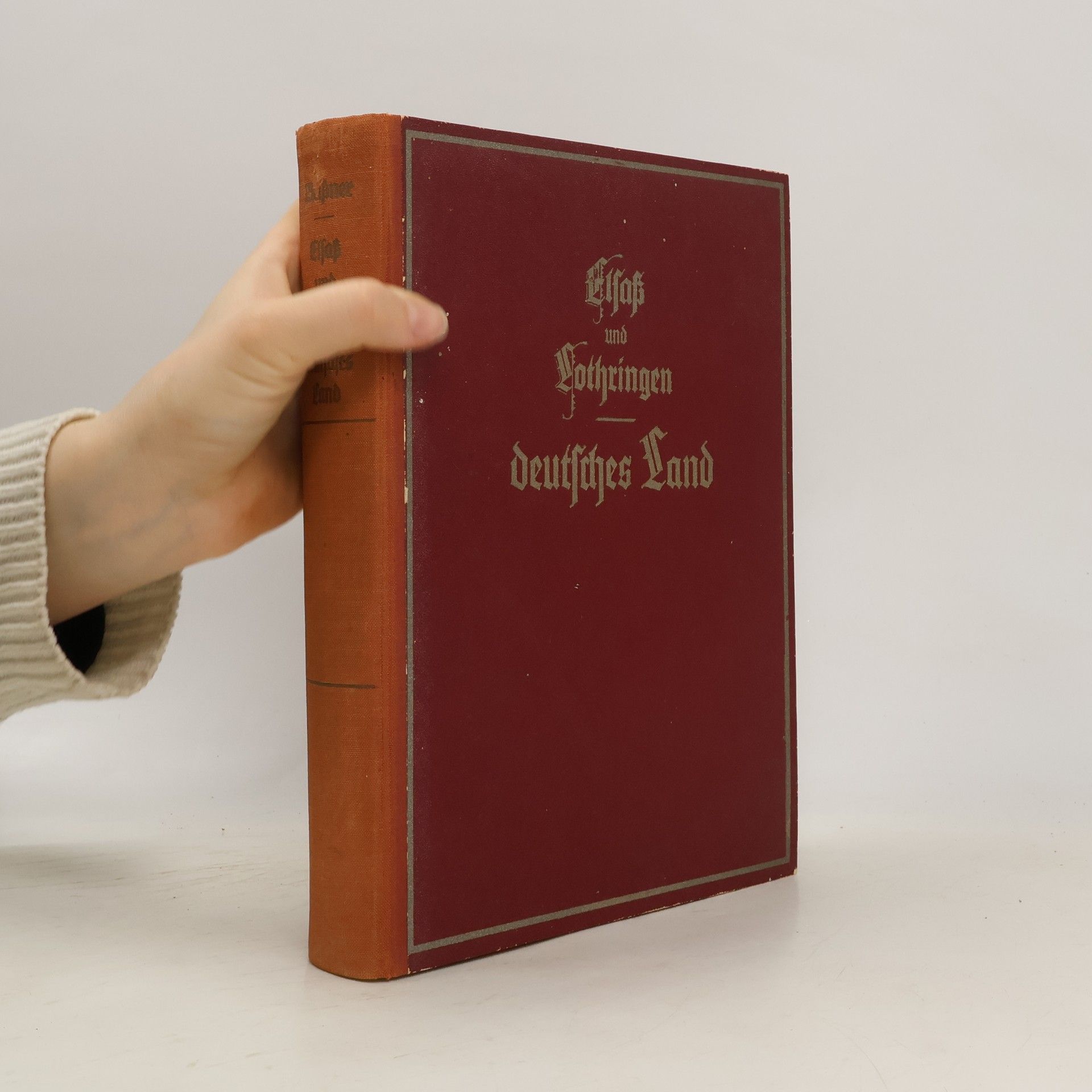 Otto Meissner Elsaß und Lothringen Deutsches Land