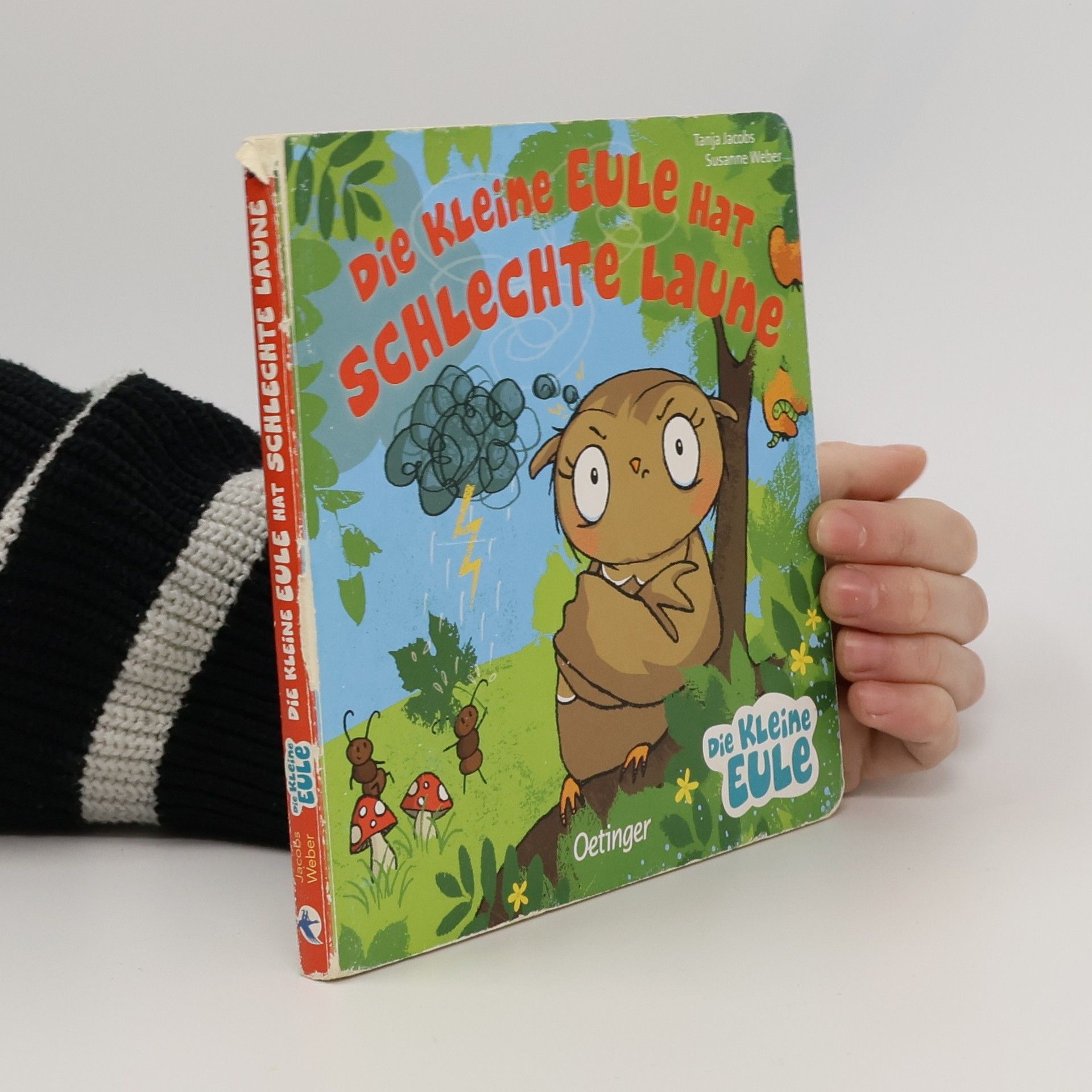 Die kleine Eule hat schlechte Laune