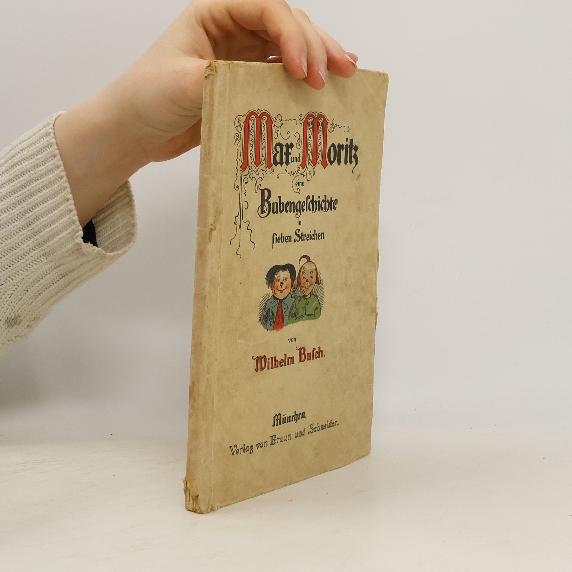 Wilhelm Busch Maf und Morik, eine Bubengeschichte in Sieben Streichen