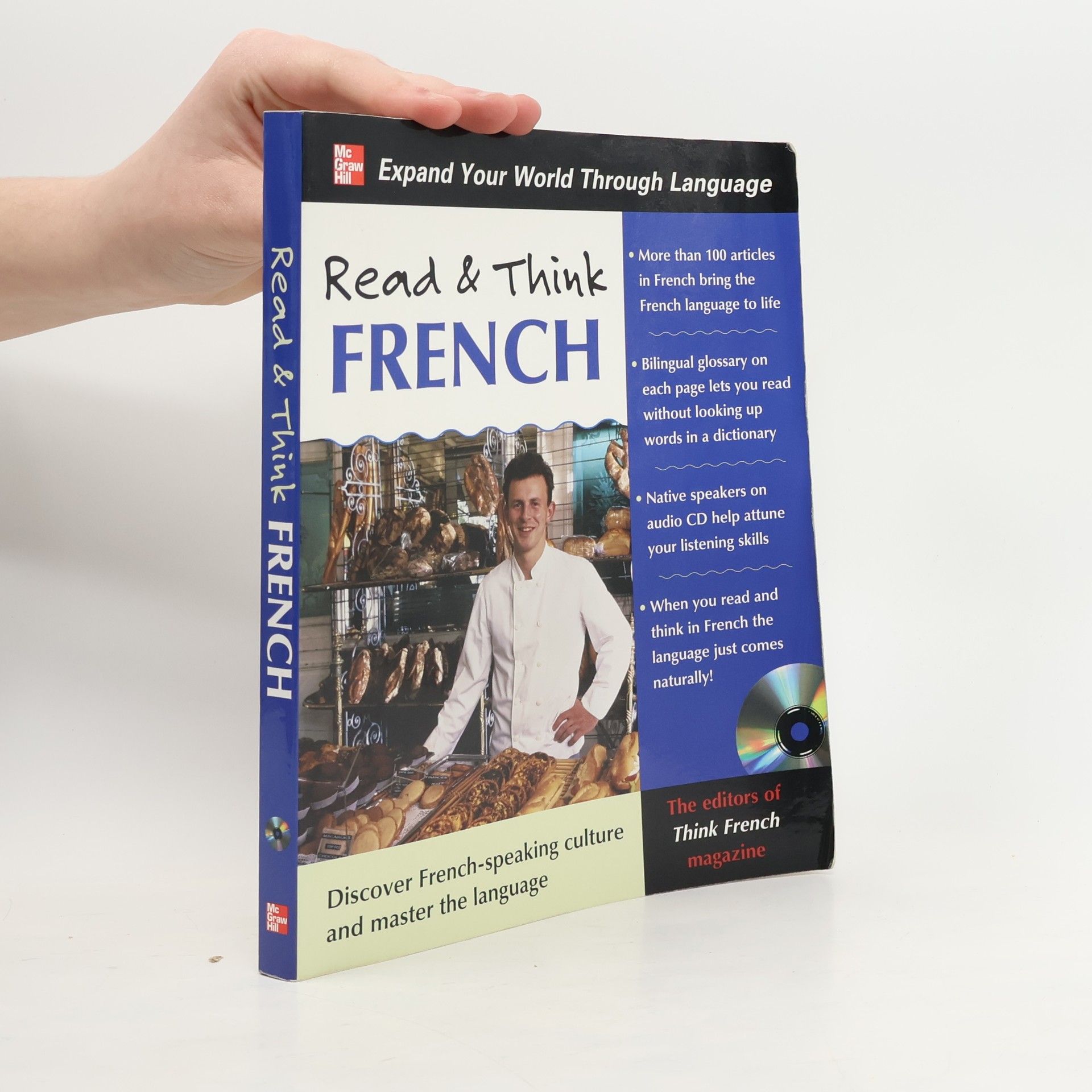 The Editors of Think French Magazine Read & Think French with Audio CD