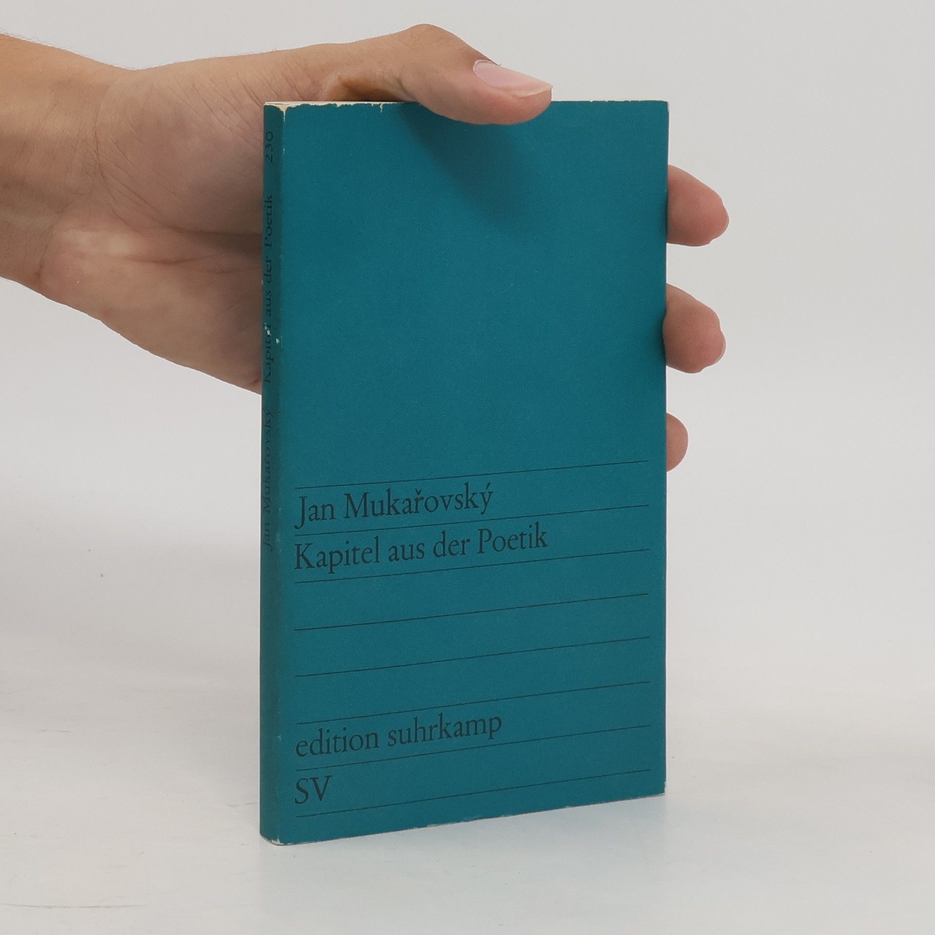 Kapitel aus der Poetik