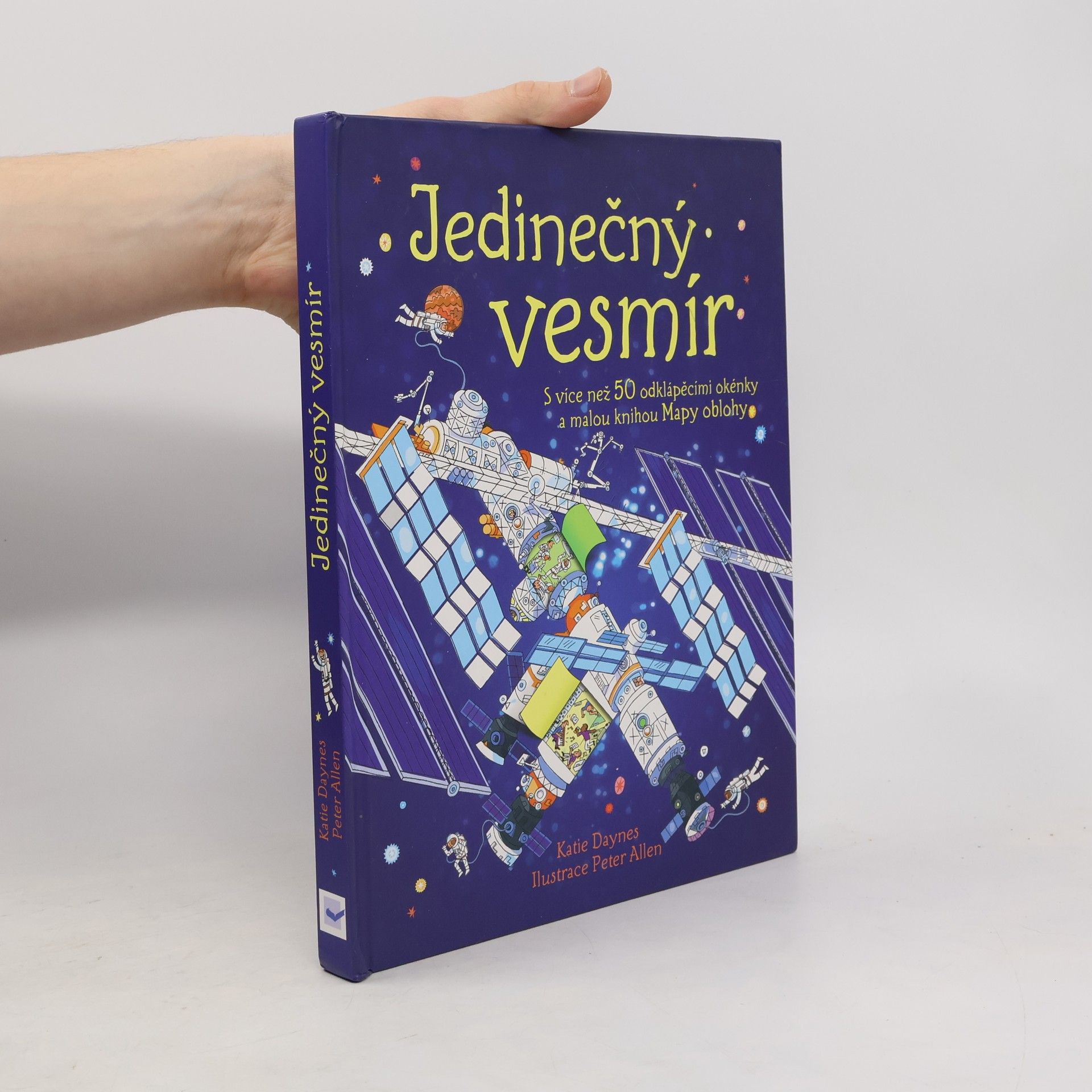Daynes Katie. Jedinečný vesmír : s více než 50 odklápěcími okénky a malou knihou Mapy oblohy