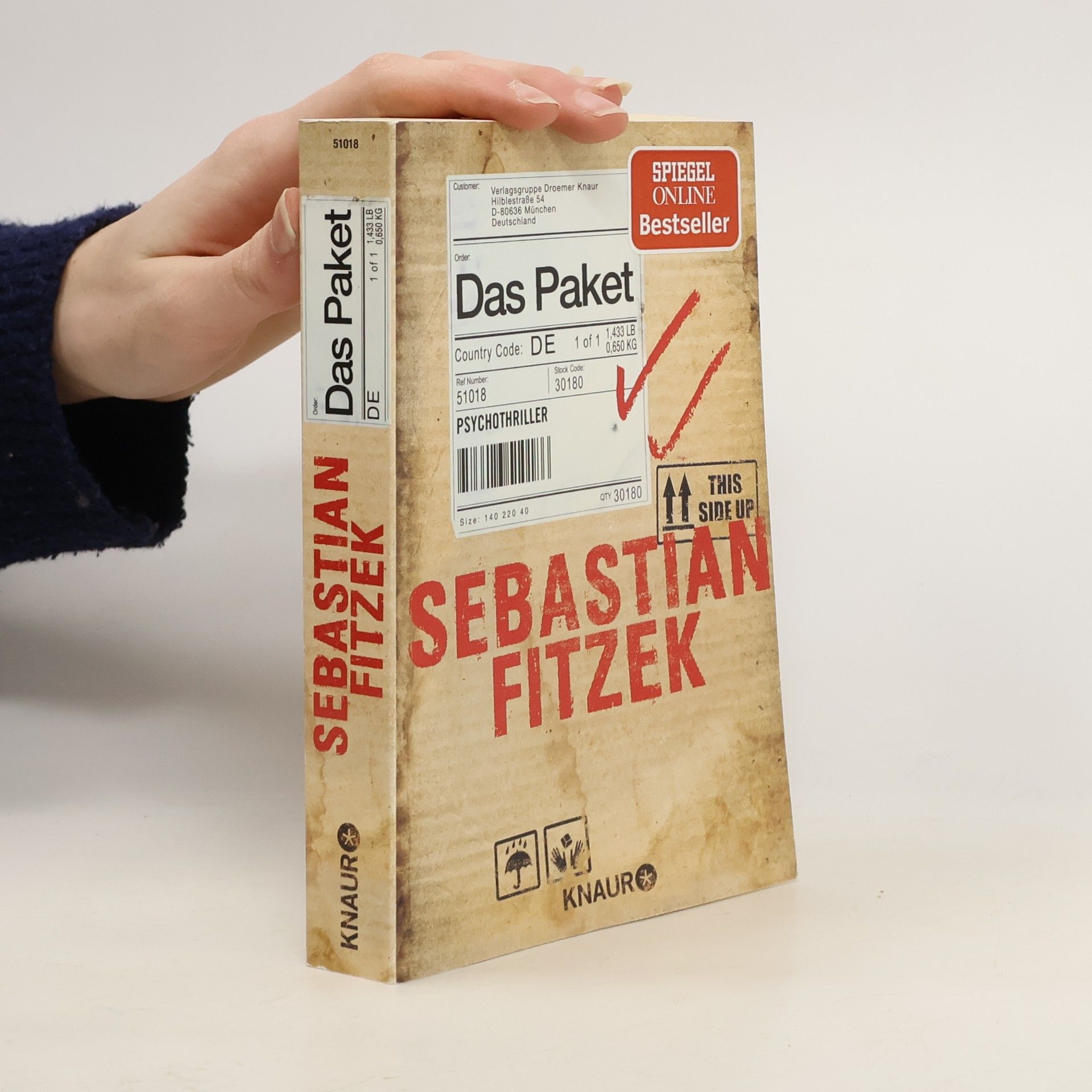 Sebastian Fitzek Das Paket