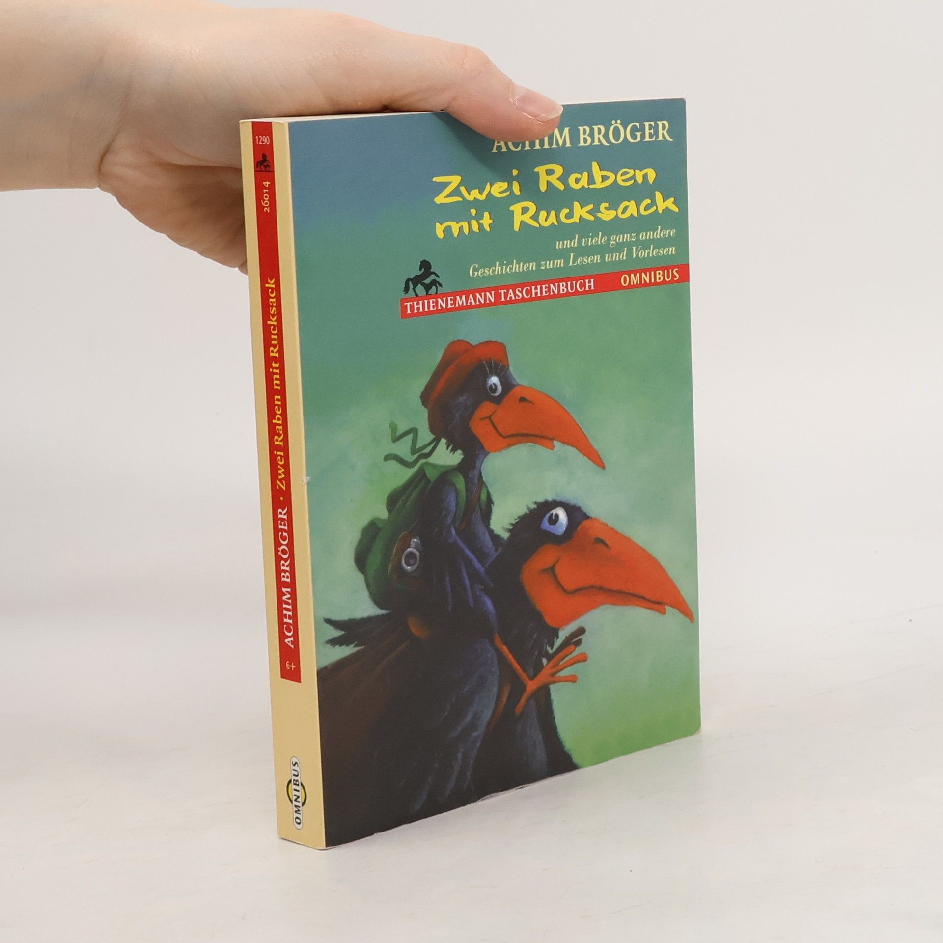 Achim Bröger Zwei Raben mit Rucksack und viele ganz andere Geschichten zum Lesen und Vorlesen