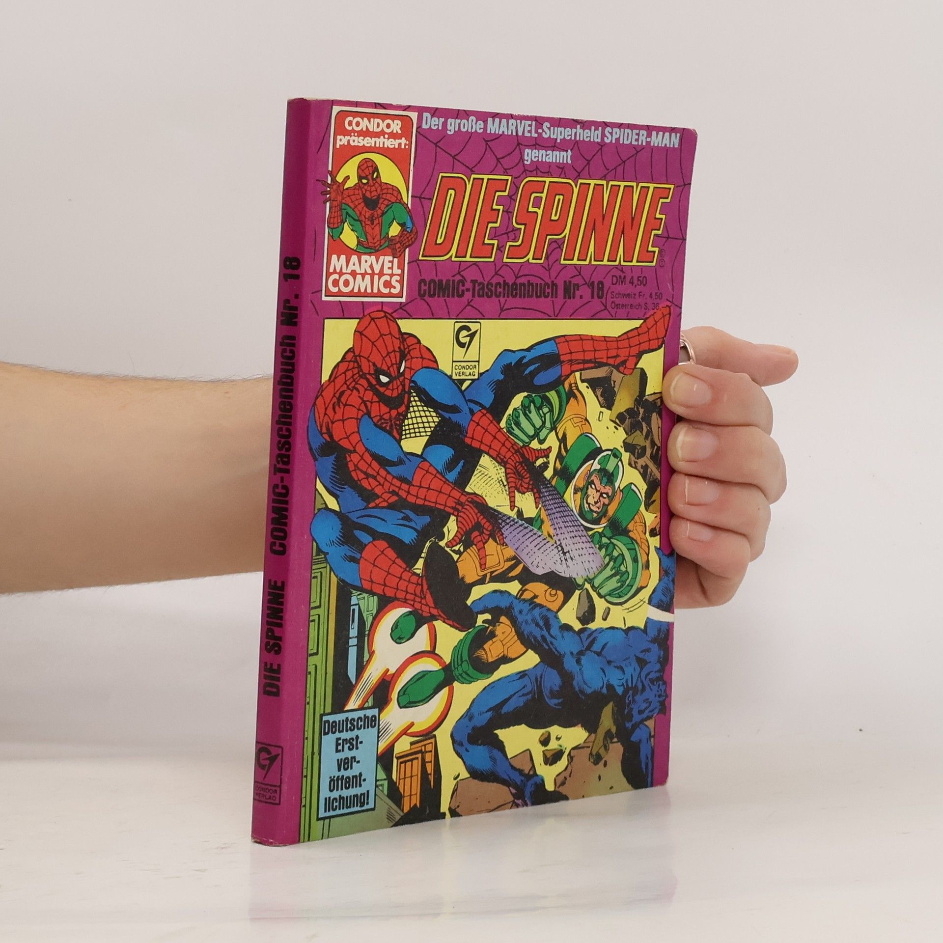 Kolektív autorov Die Spinne. Comic-Taschenbuch Nr. 18