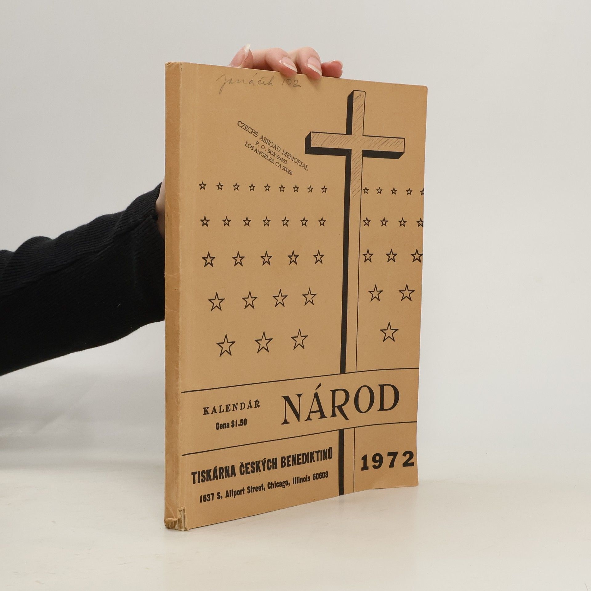 Collectif d'auteurs Národ. Česko-americký katolický kalendář na rok 1972