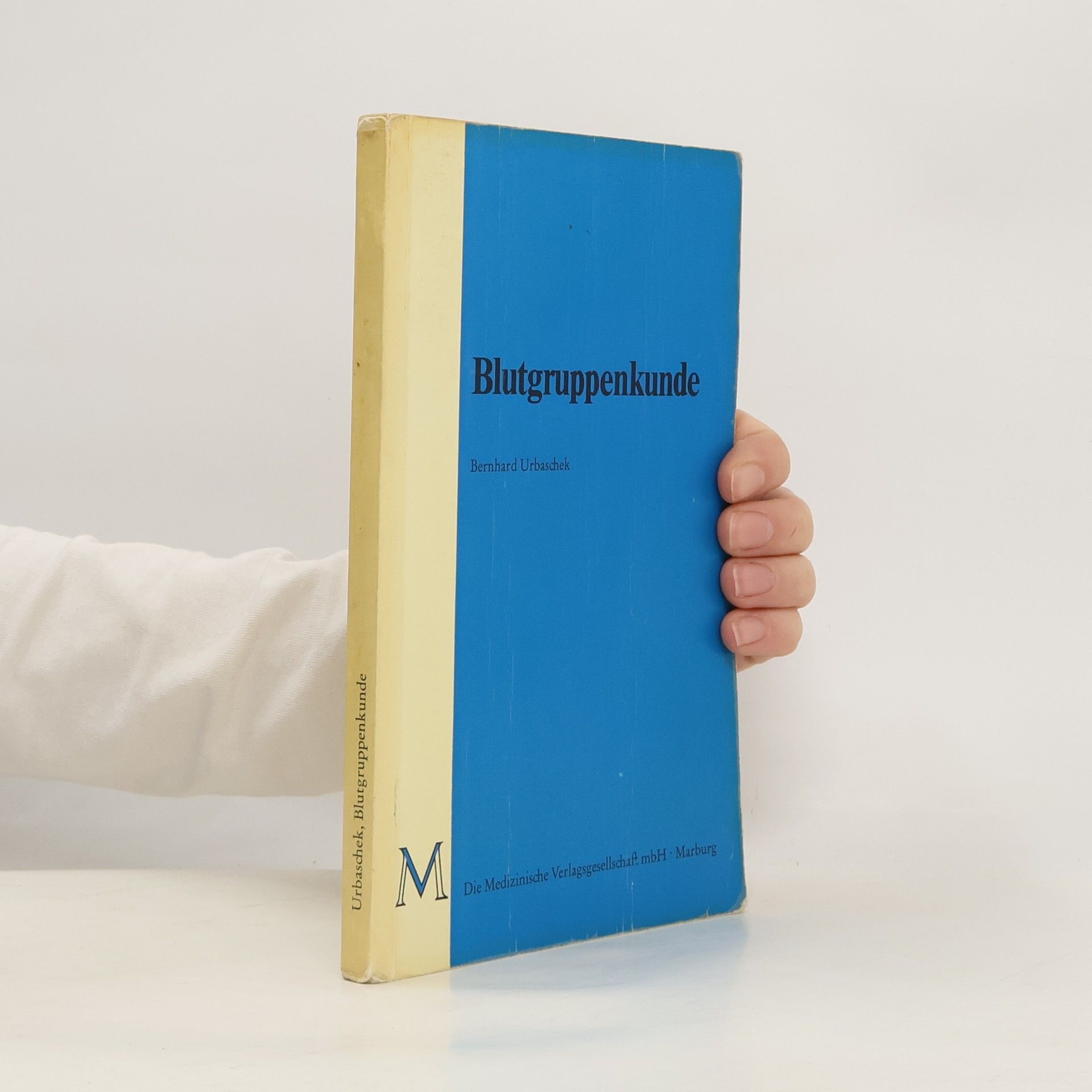 Bernhard Urbaschek Blutgruppenkunde