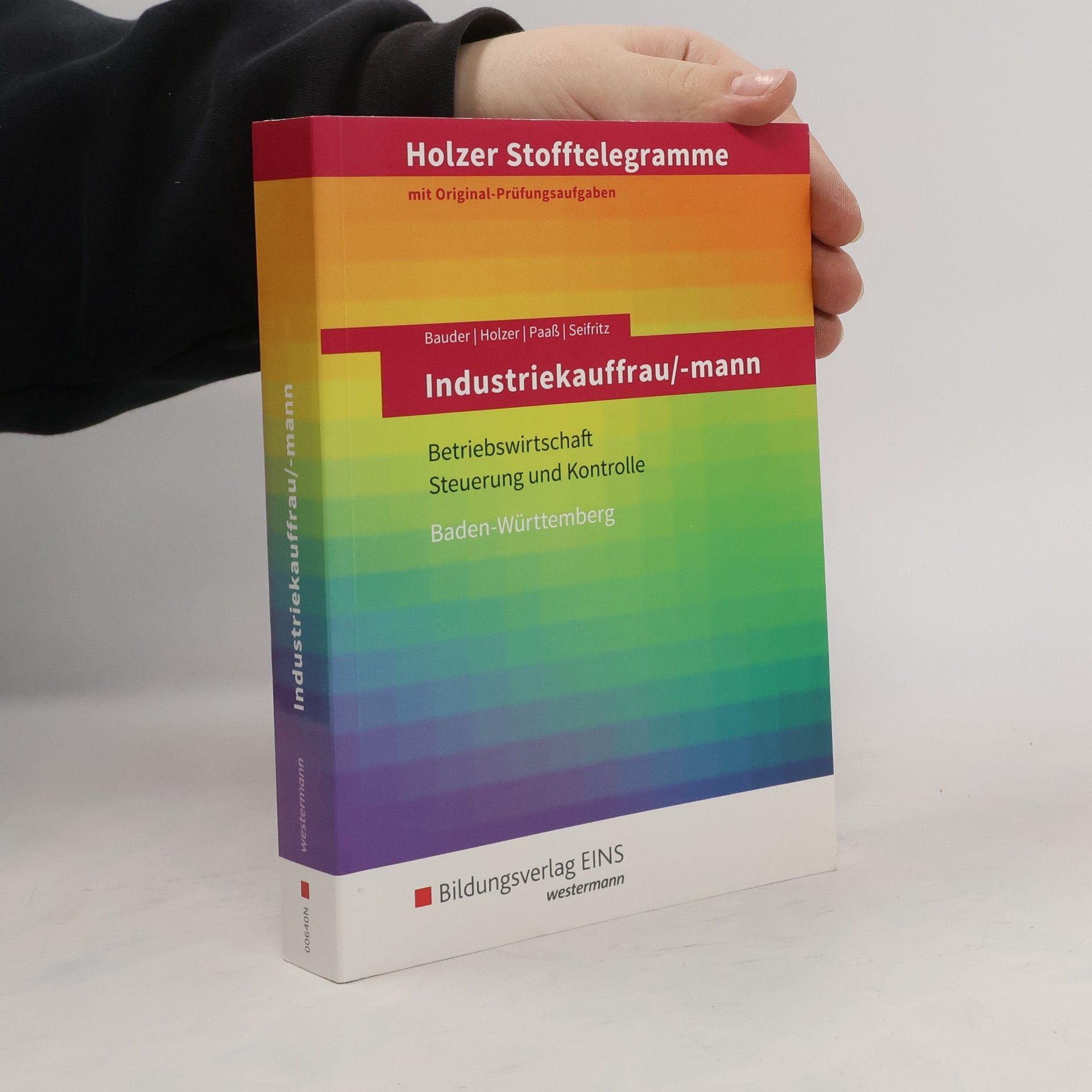 Holzer Stofftelegramme Industriekauffrau/-mann