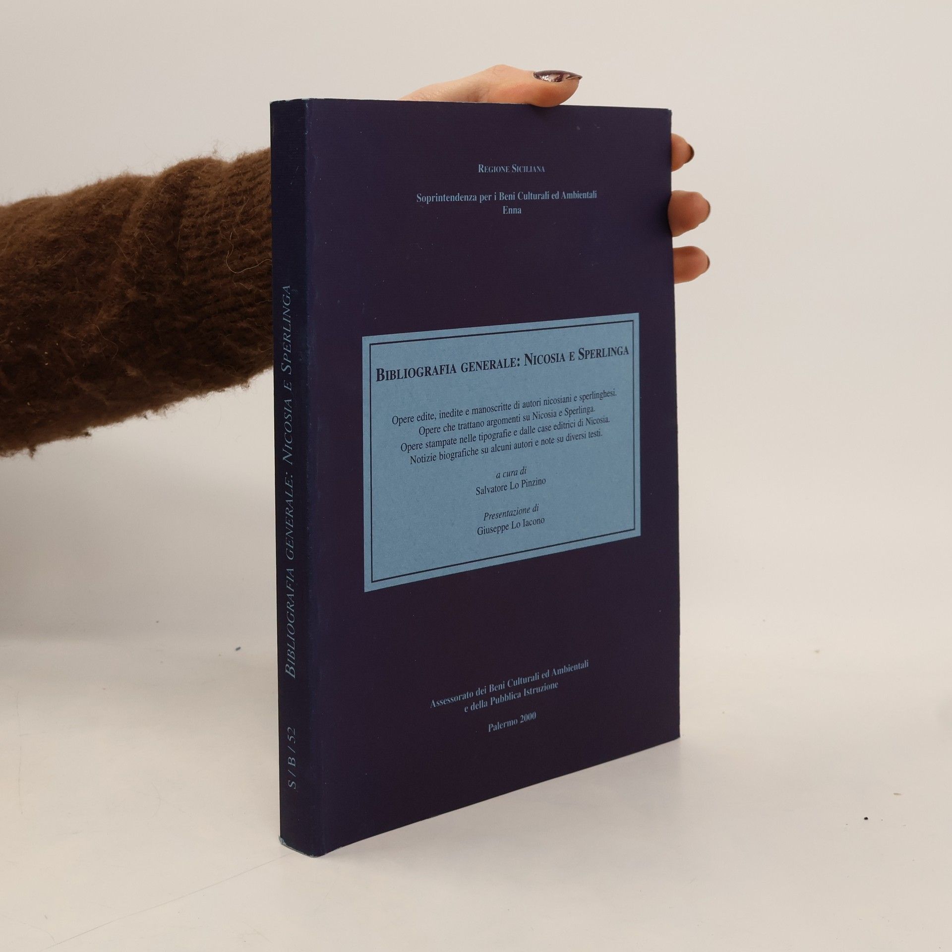 Bibliografia generale, Nicosia e Sperlinga