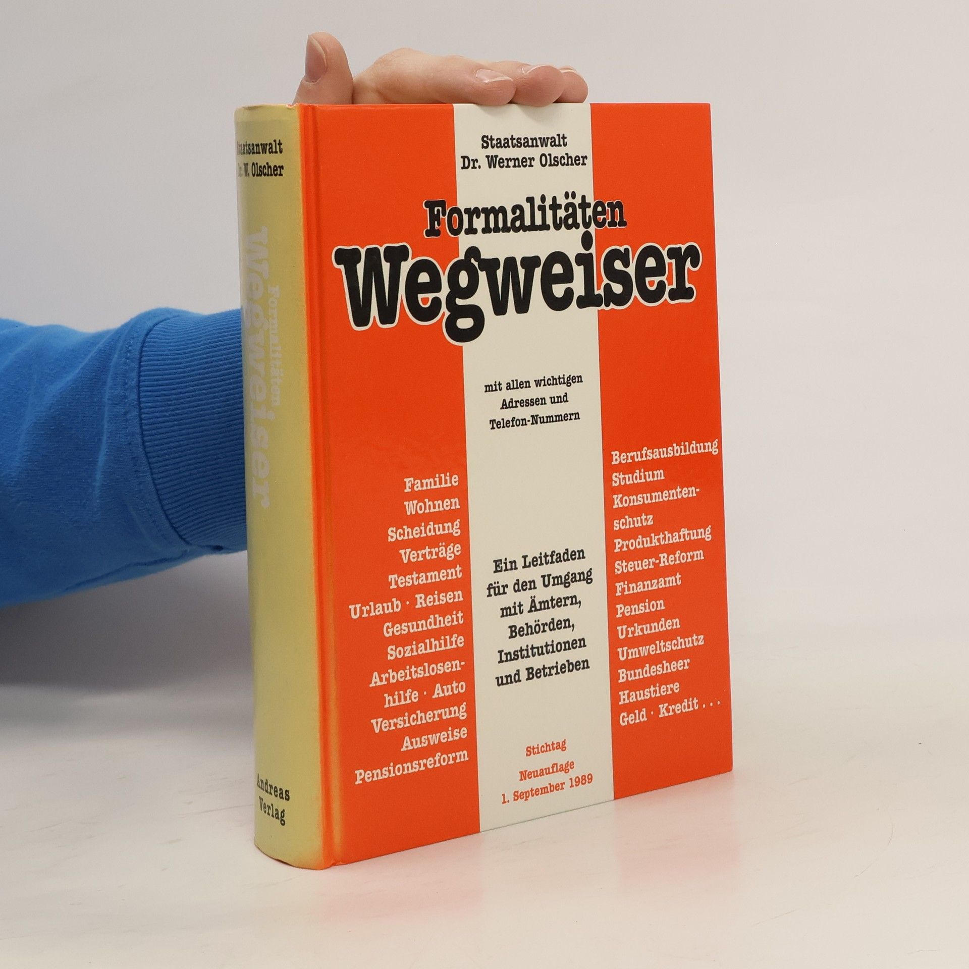 Werner Olscher Formalitäten-Wegweiser