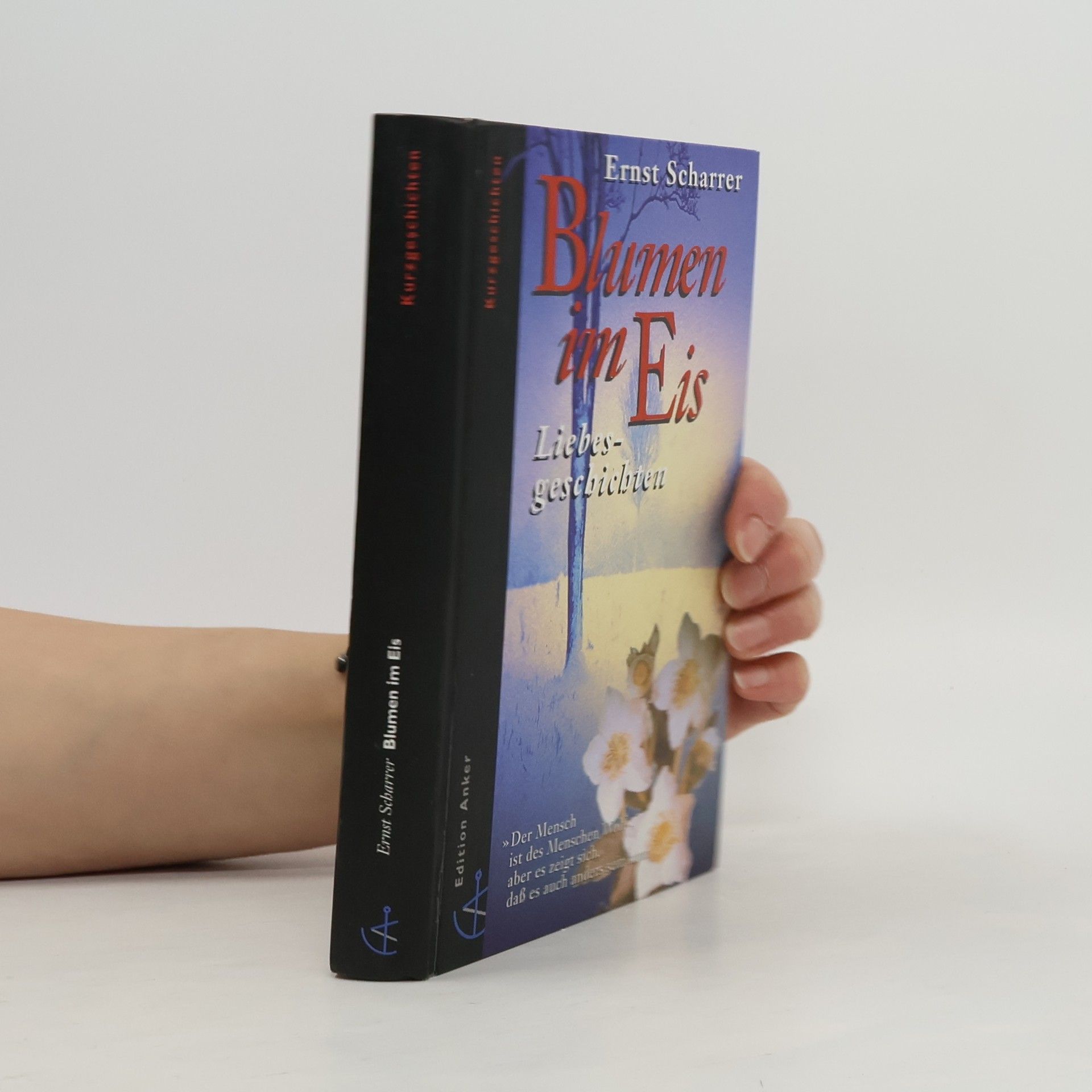 Ernst Scharrer Blumen im Eis