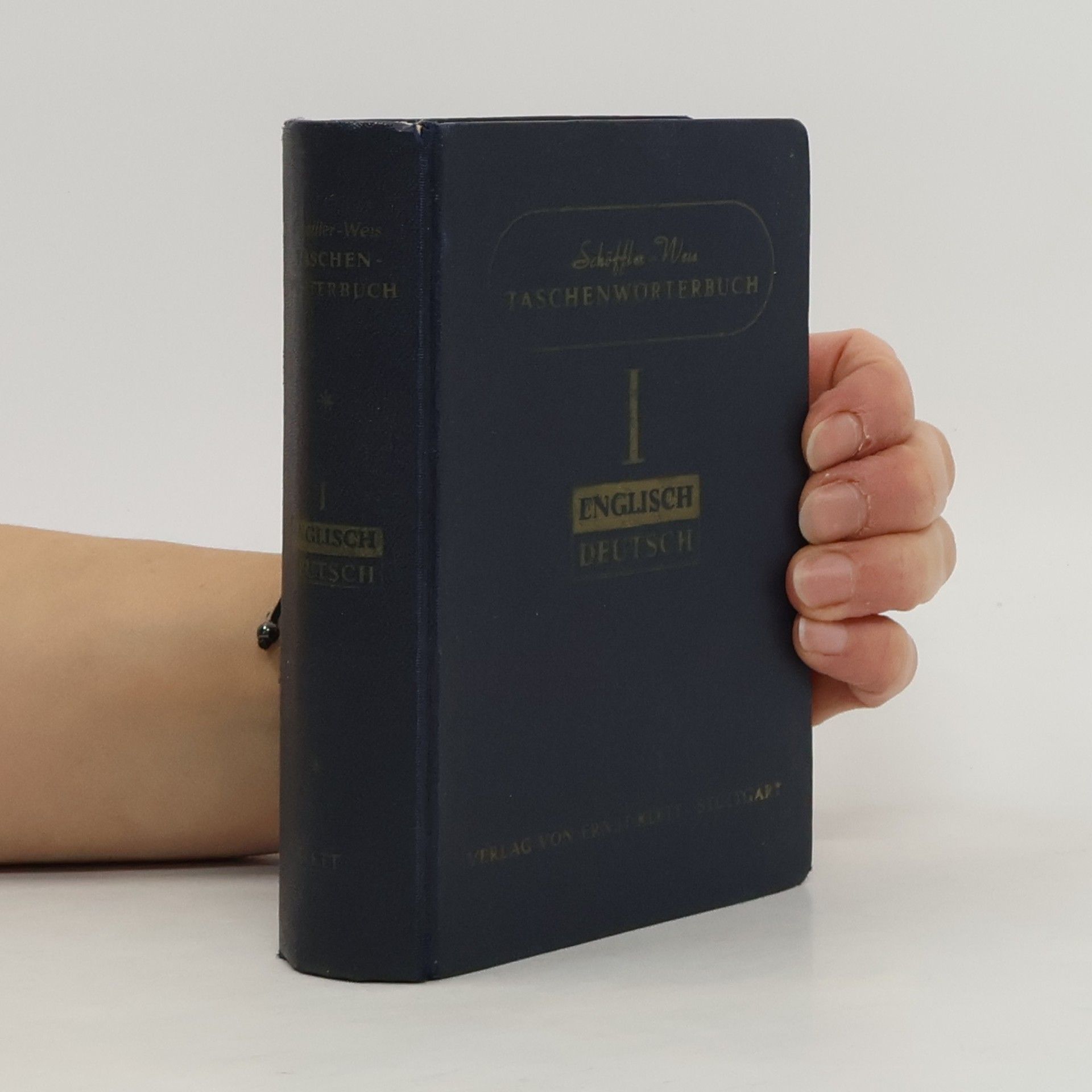 Kolektív autorov Schöffler-Weis Taschenwörterbuch der englischen und deutschen Sprache: Englisch-Deutsch. Bd. I.