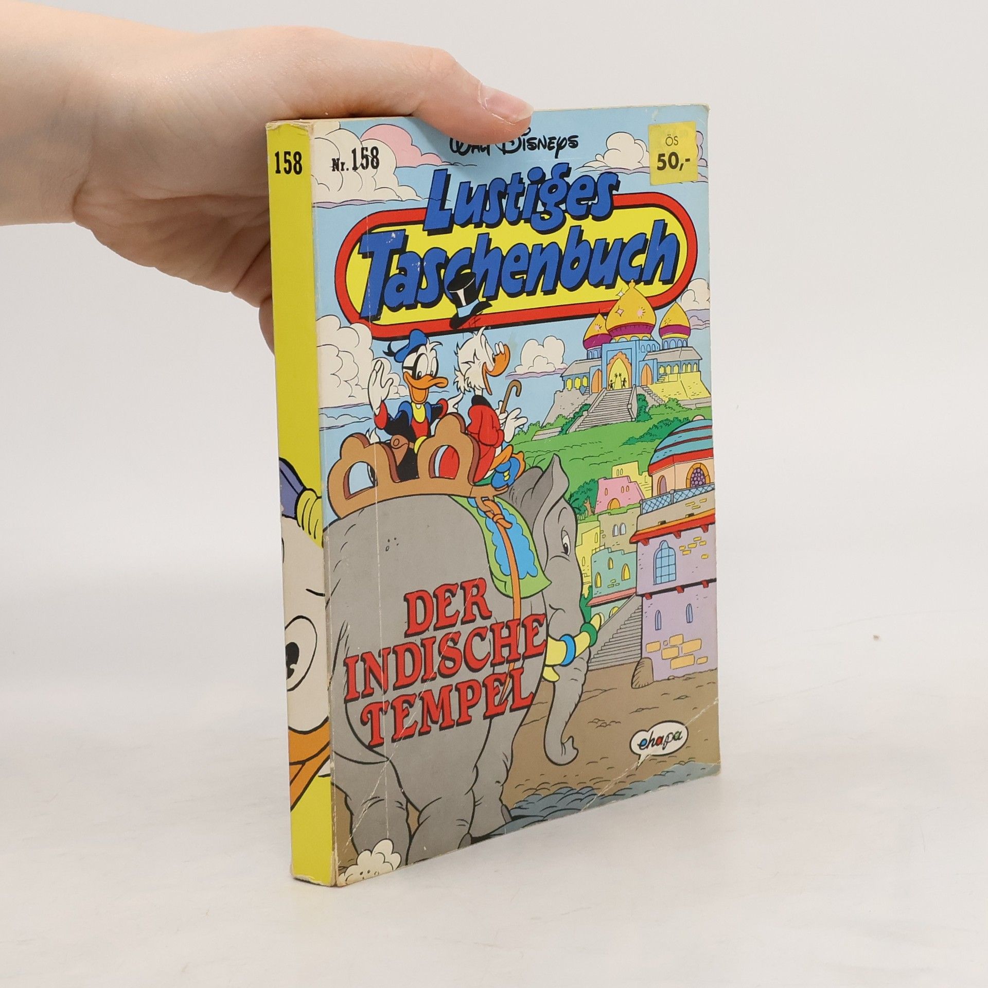 Walt Disney Lustiges Taschenbuch 158. Der indische Tempel