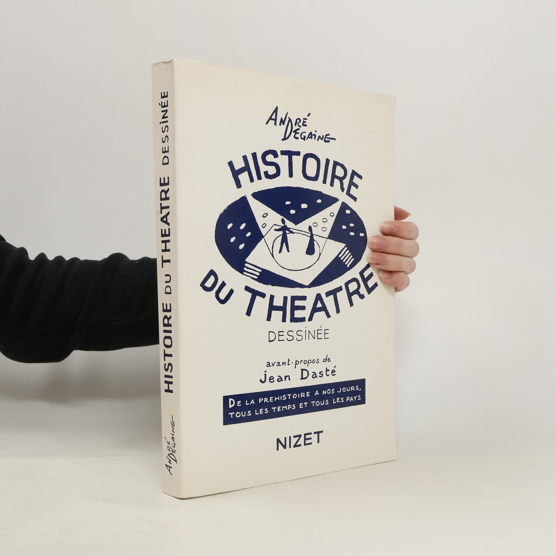 André Degaine Histoire du théâtre dessinée