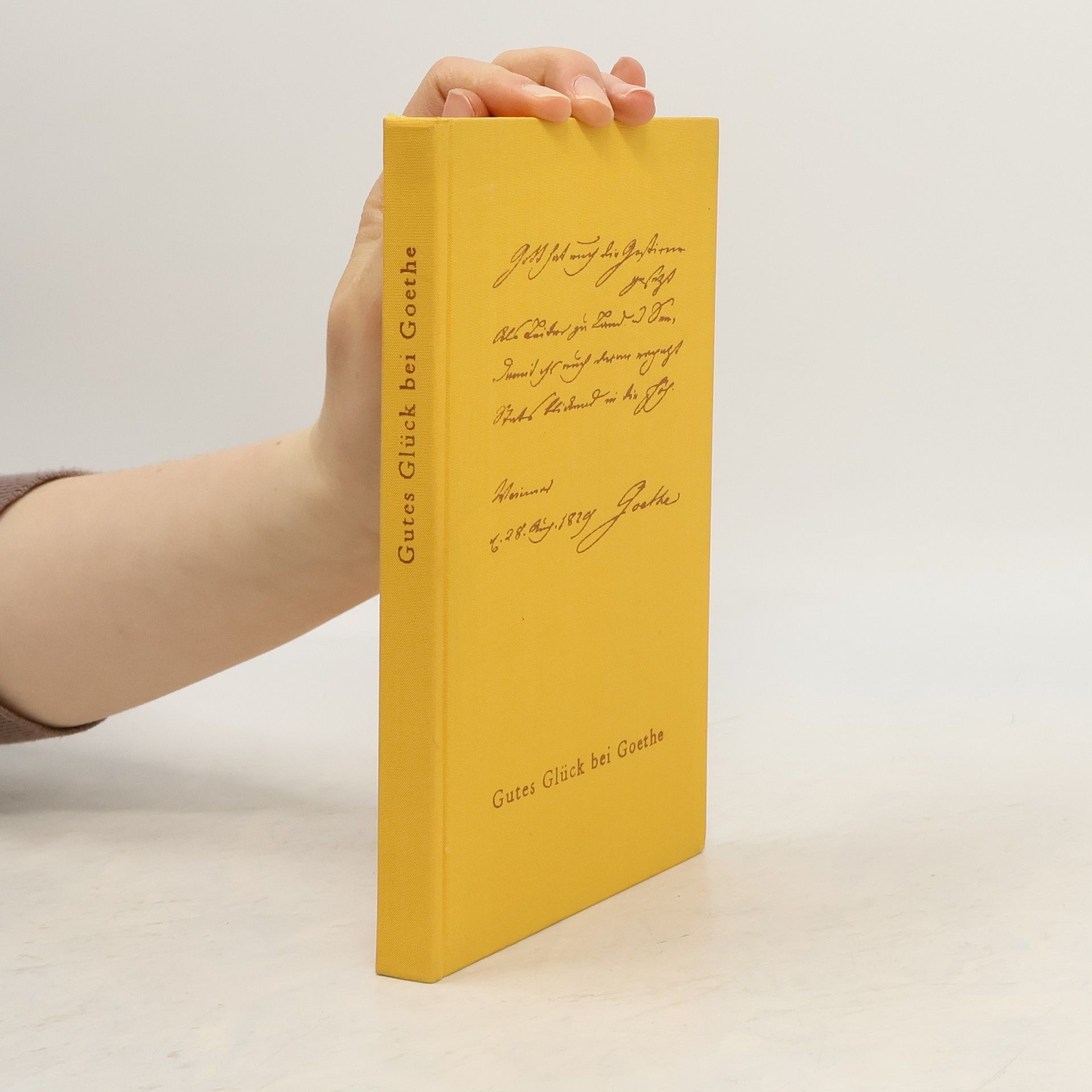 Collectif d'auteurs Gutes Glück bei Goethe