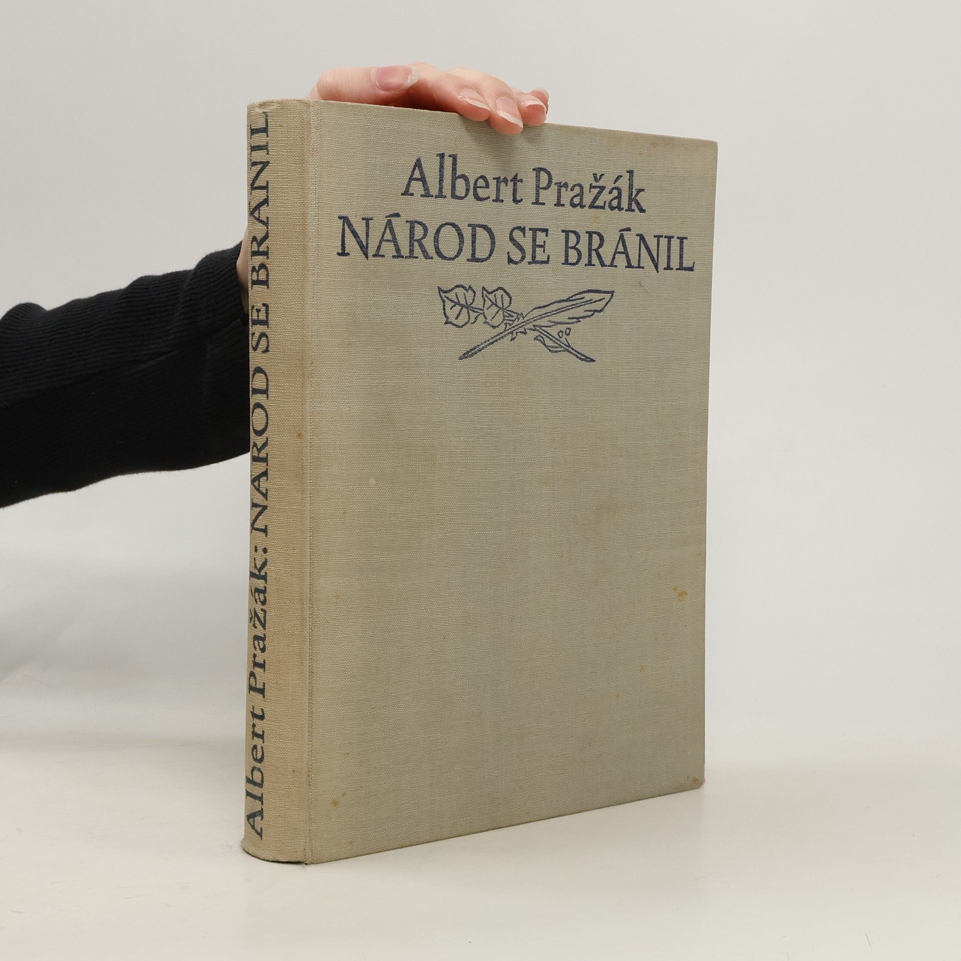 Albert Pražák Národ se bránil