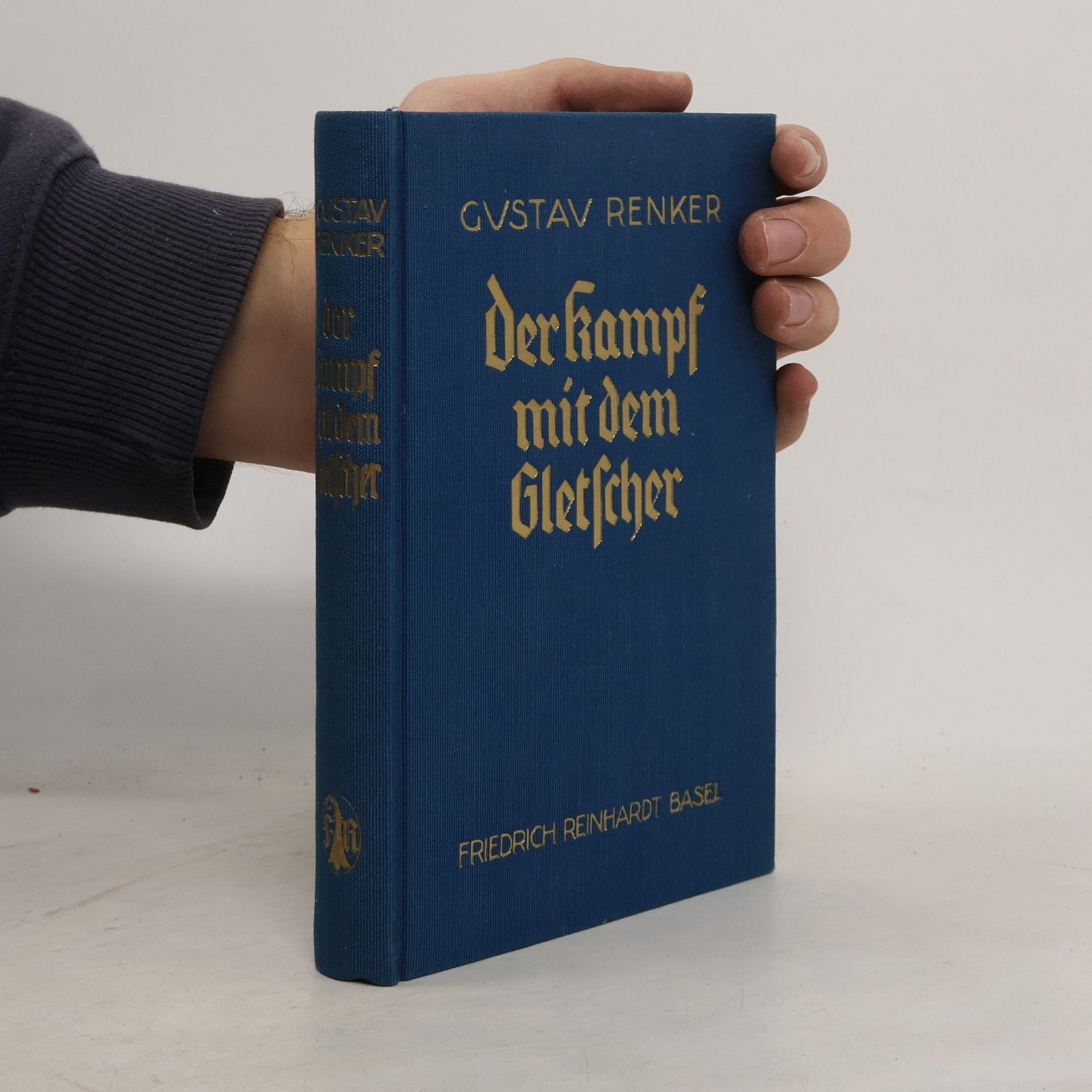 Gustav Renker Der Kampf mit dem Gletscher