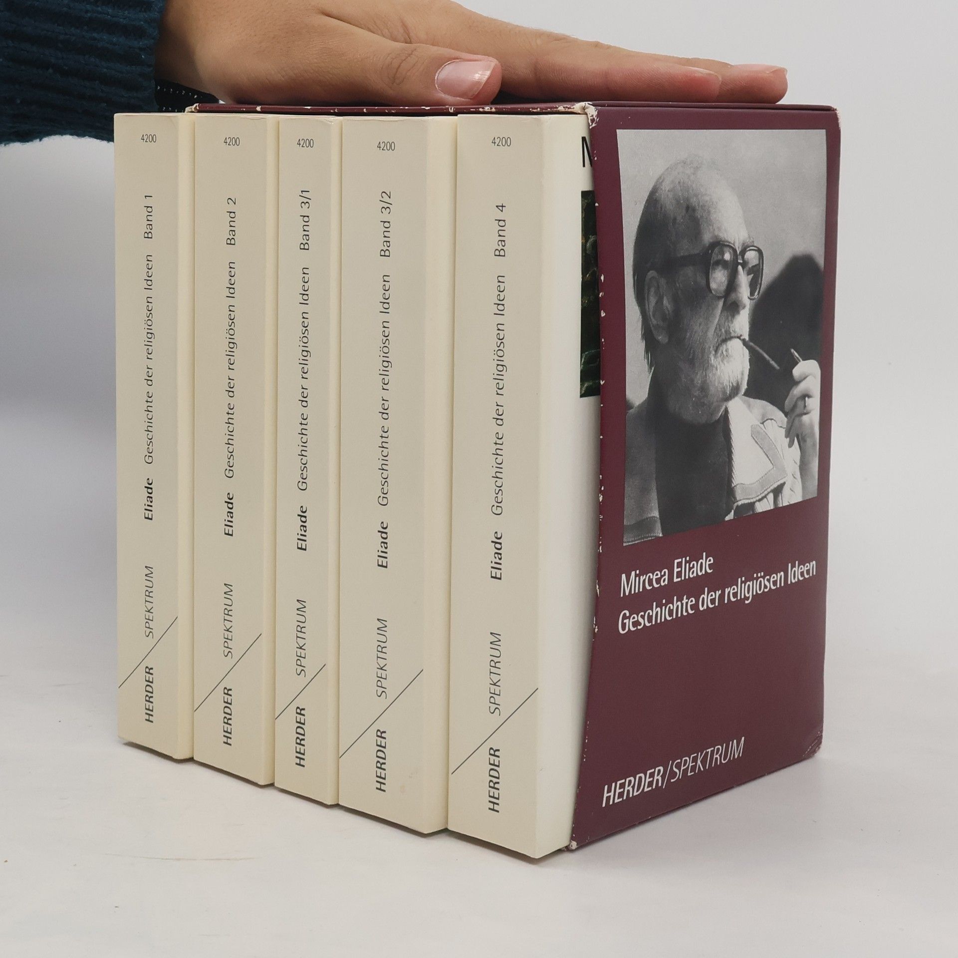 Mircea Eliade Geschichte der religiösen Ideen. Band 1-4