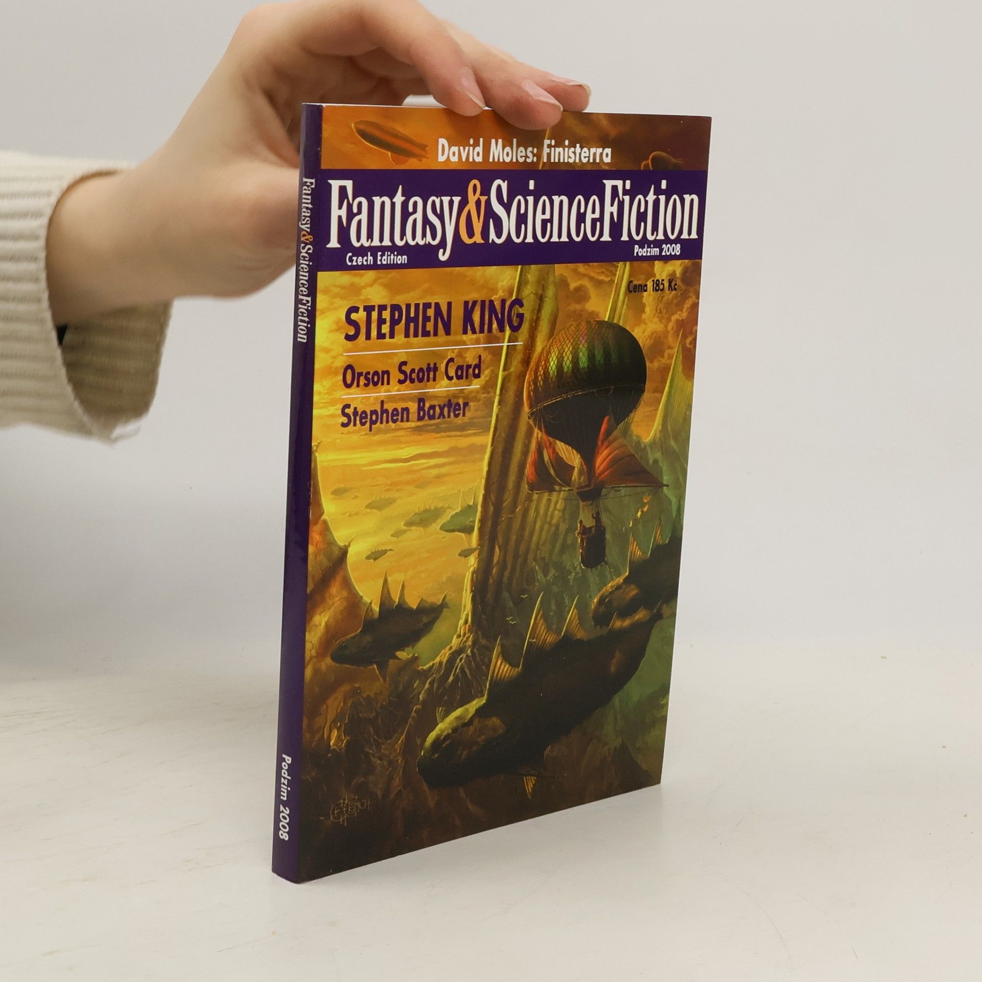 Fantasy & science fiction. Czech edition. Podzim 2008