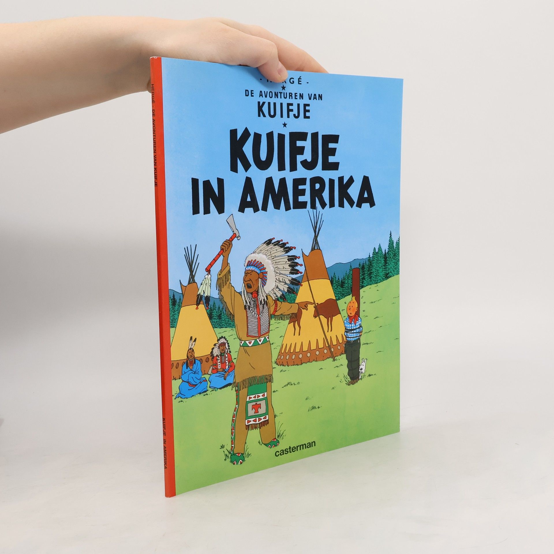 Hergé Kuifje in Amerika